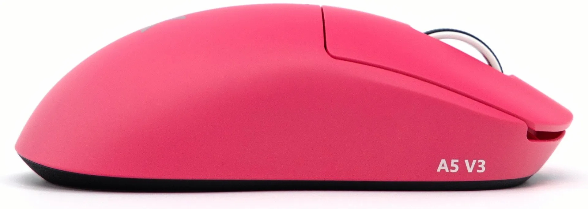 Мышь MCHOSE A5 V3 Ultra Lightweight, PAW3395, 8000Hz, 500mAh, 2.4/BT/USB, Rose Red — фото 8
