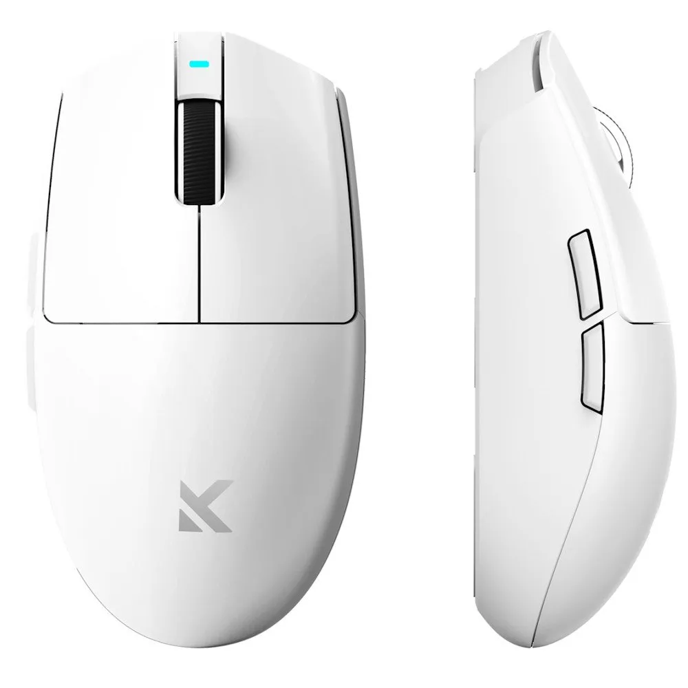 Мышь MCHOSE G3 V2, HW-G3V2-4, White, Wireless, PAW 3311, 800mAh — фото 9