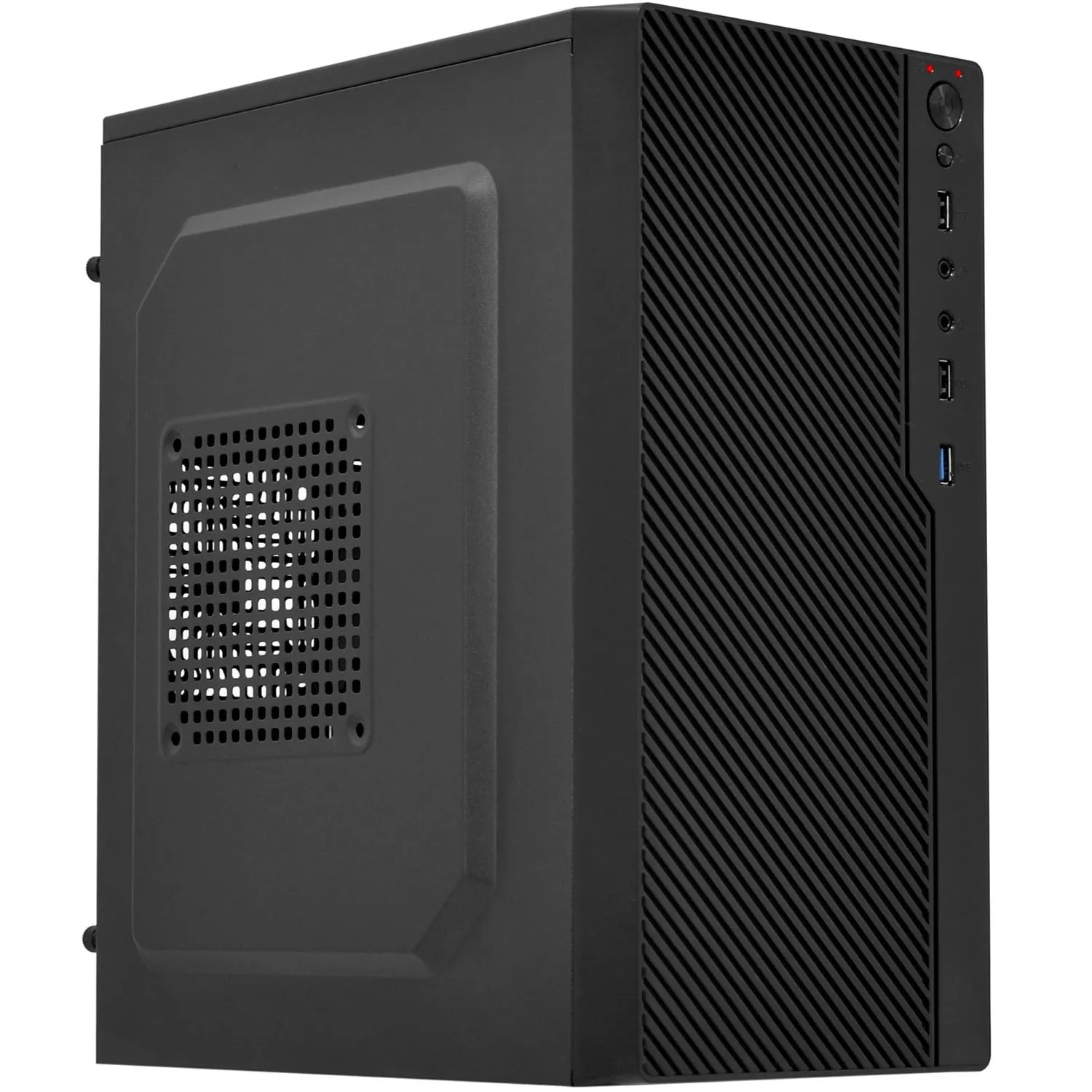 Компьютерный корпус APEX-T04, (400W), black, MATX