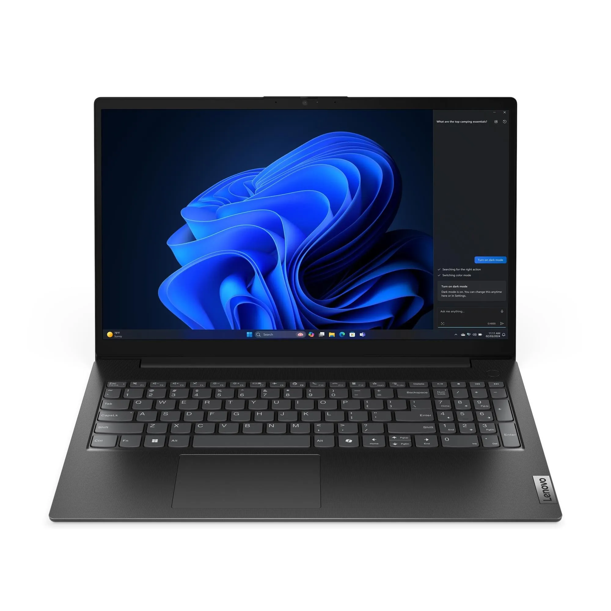 Ноутбук Lenovo V15 G5 IRL, 15.6" 1920x1080, i3-1315U-1.2, 8GB, 512GB SSD, Dos — фото 2