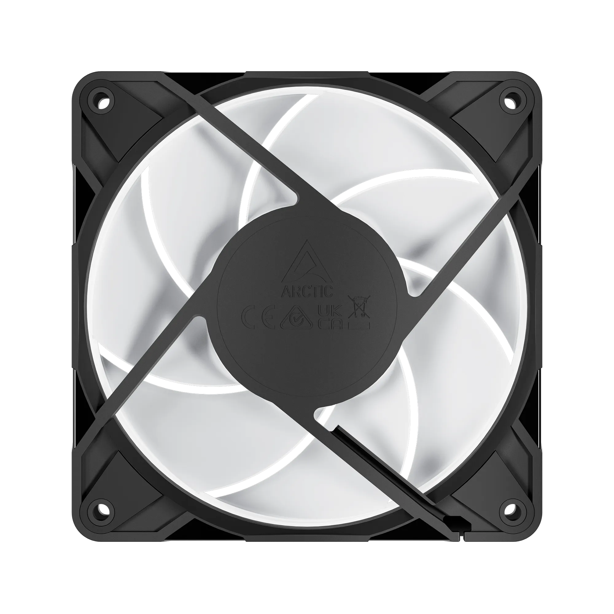 Кулер для корпуса ARCTIC P12 Pro LN ARGB 3 Pack (Black), ACFAN00347A, 12cm, PWM 450-2000rpm, 4Pin — фото 9