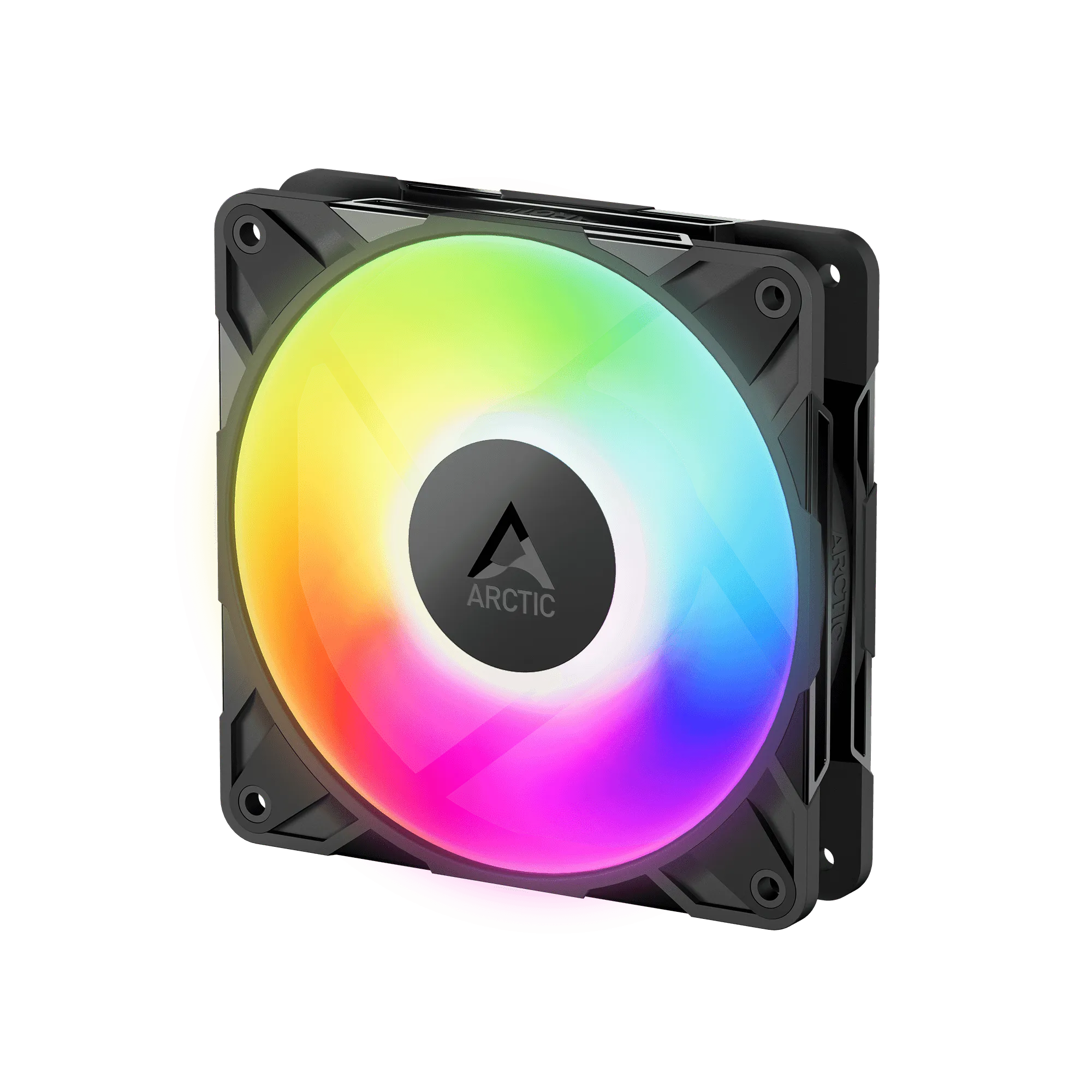 Кулер для корпуса ARCTIC P12 Pro LN ARGB 3 Pack (Black), ACFAN00347A, 12cm, PWM 450-2000rpm, 4Pin — фото 2