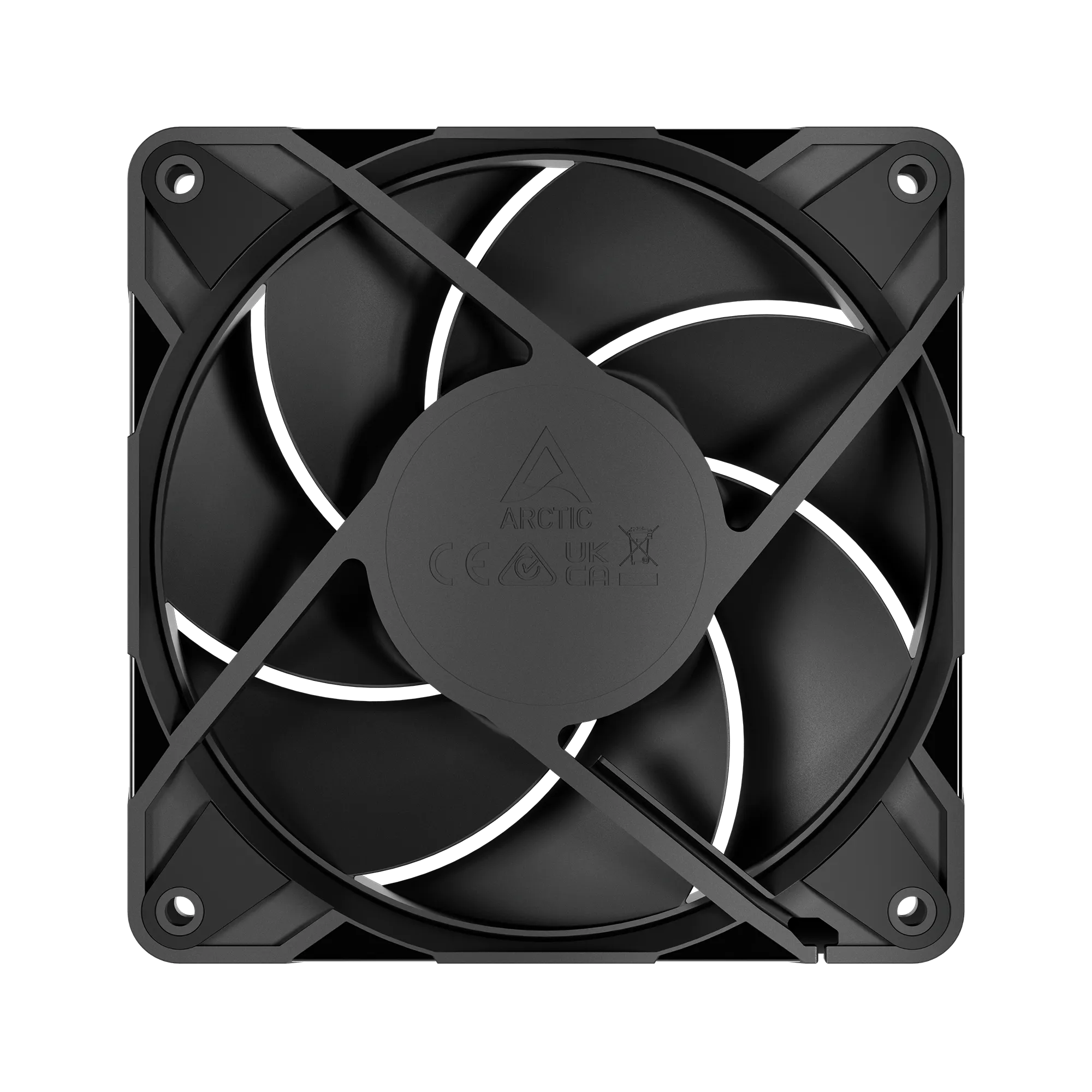 Кулер для корпуса ARCTIC P12 Pro PST LN (Black), ACFAN00343A, 12cm, PWM 600-3000rpm, 4Pin, Fluid — фото 6