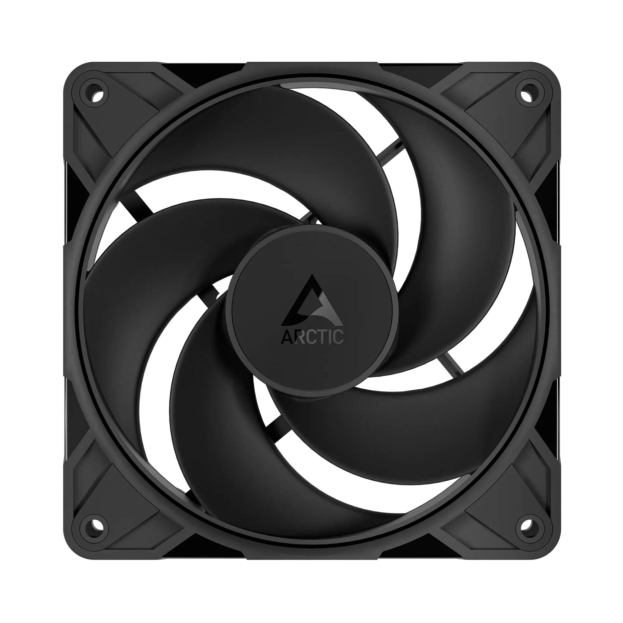 Кулер для корпуса ARCTIC P12 Pro Reverse 3 Pack (Black), ACFAN00332A, 12cm, 500-3000rpm, 4Pin, Fluid — фото 4