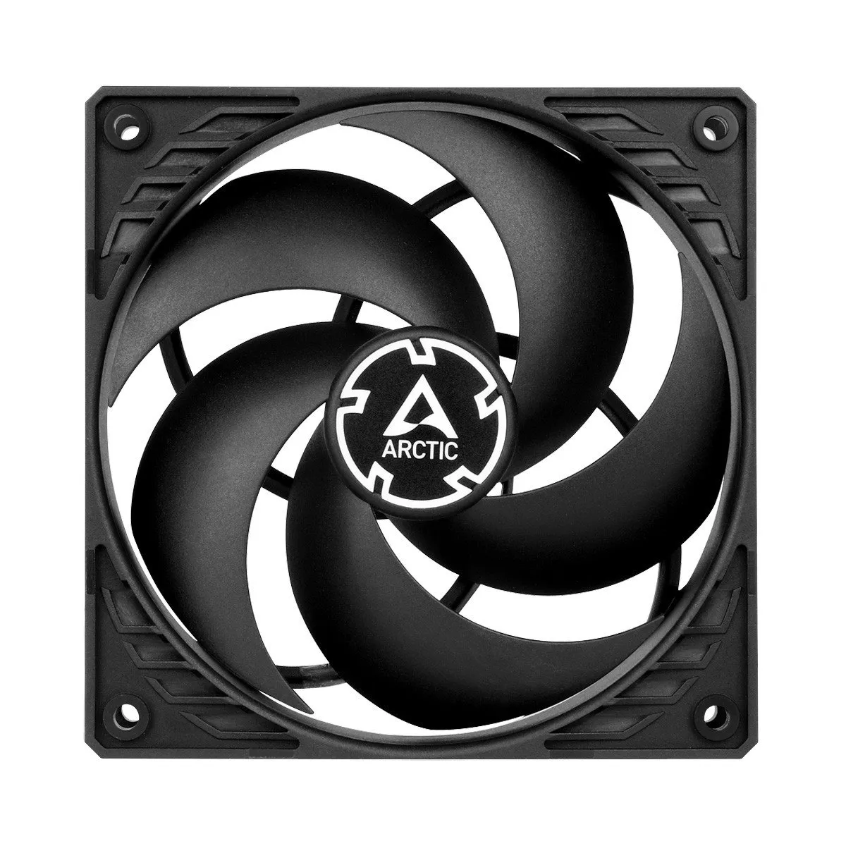 Кулер для корпуса ARCTIC P12 Silent (Black), ACFAN00130A, 12cm, 1050rpm, 3Pin, Fluid Dynamic — фото 2