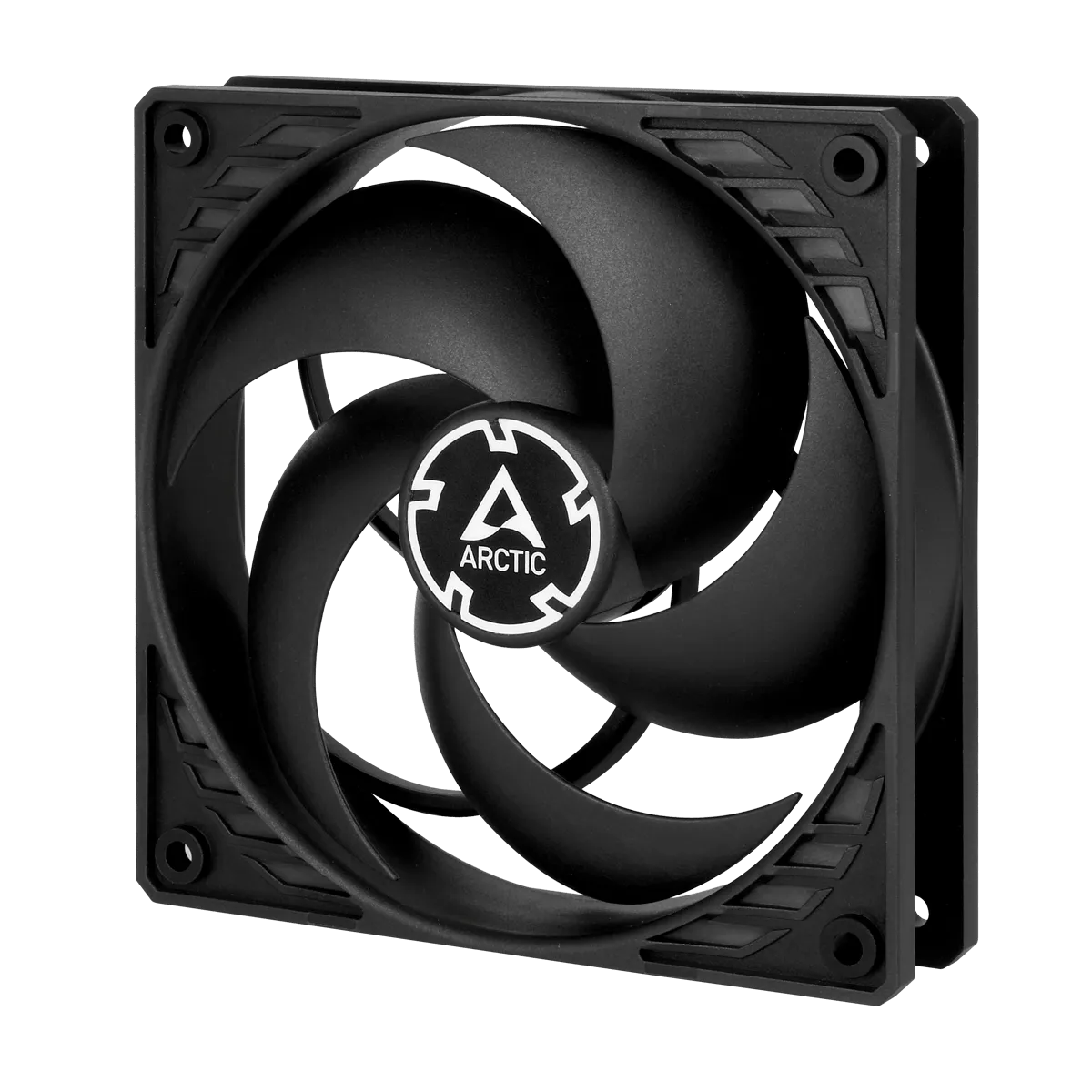 Кулер для корпуса ARCTIC P12 Silent (Black), ACFAN00130A, 12cm, 1050rpm, 3Pin, Fluid Dynamic