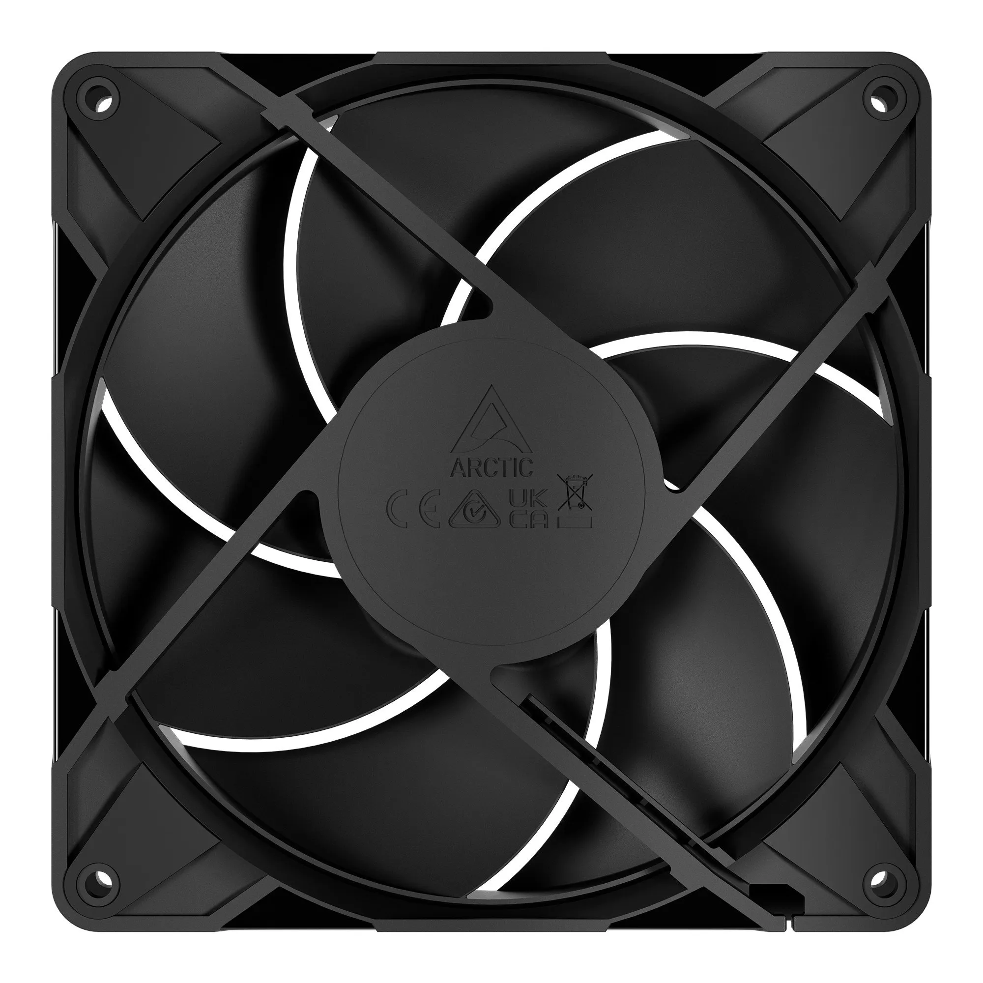 Кулер для корпуса ARCTIC P14 Pro (Black), ACFAN00313A, 14cm, 400-2500rpm, 4Pin, Fluid Dyn. — фото 4