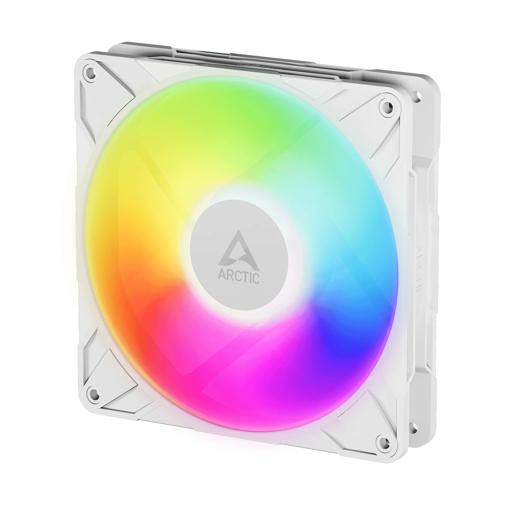 Кулер для корпуса ARCTIC P14 Pro ARGB (White), ACFAN00318A, 14cm, 400-2500rpm, 4Pin, Fluid Dyn.