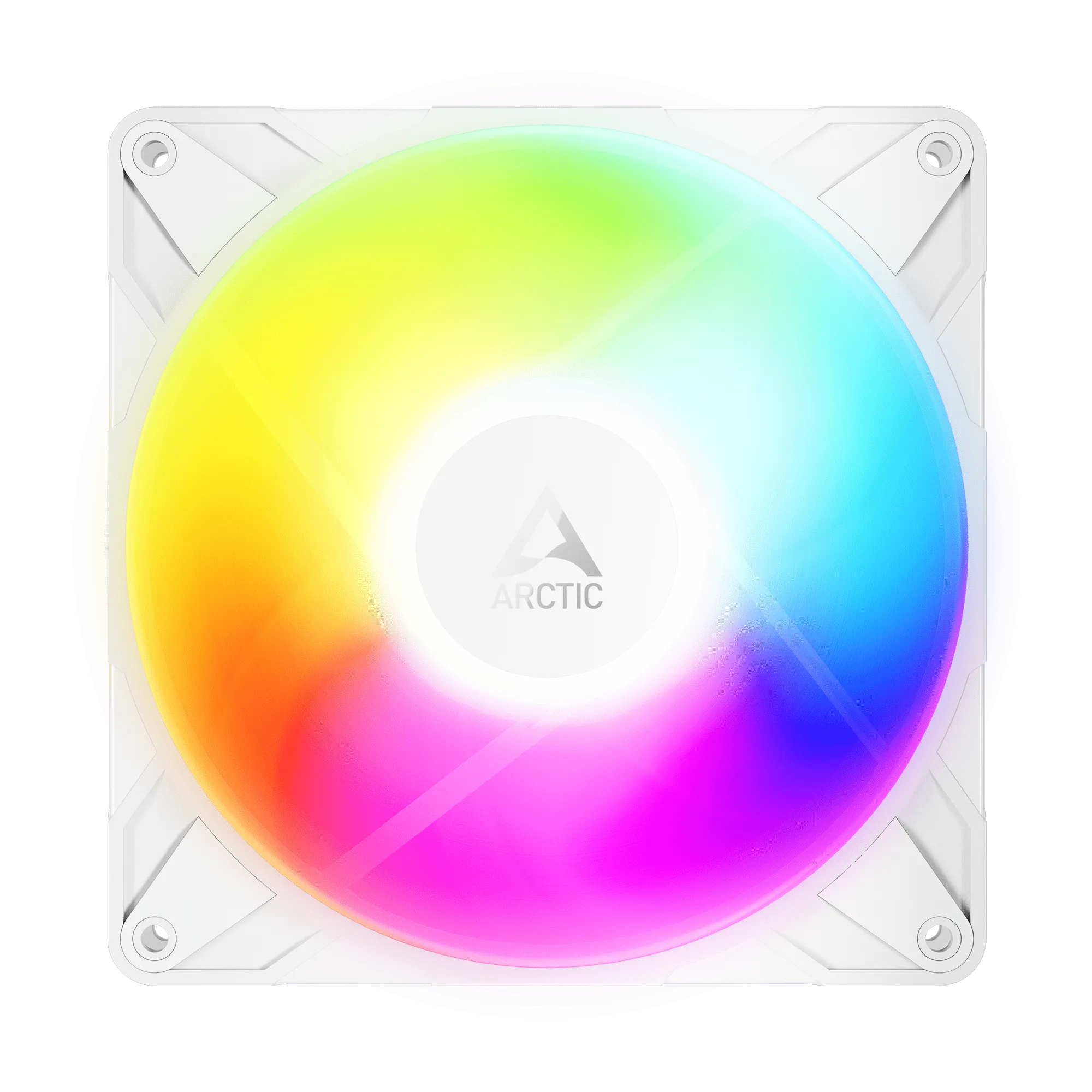 Кулер для корпуса ARCTIC P14 Pro Reverse ARGB (White), ACFAN00324A, 14cm, 400-2500rpm, 4Pin, Fluid — фото 2