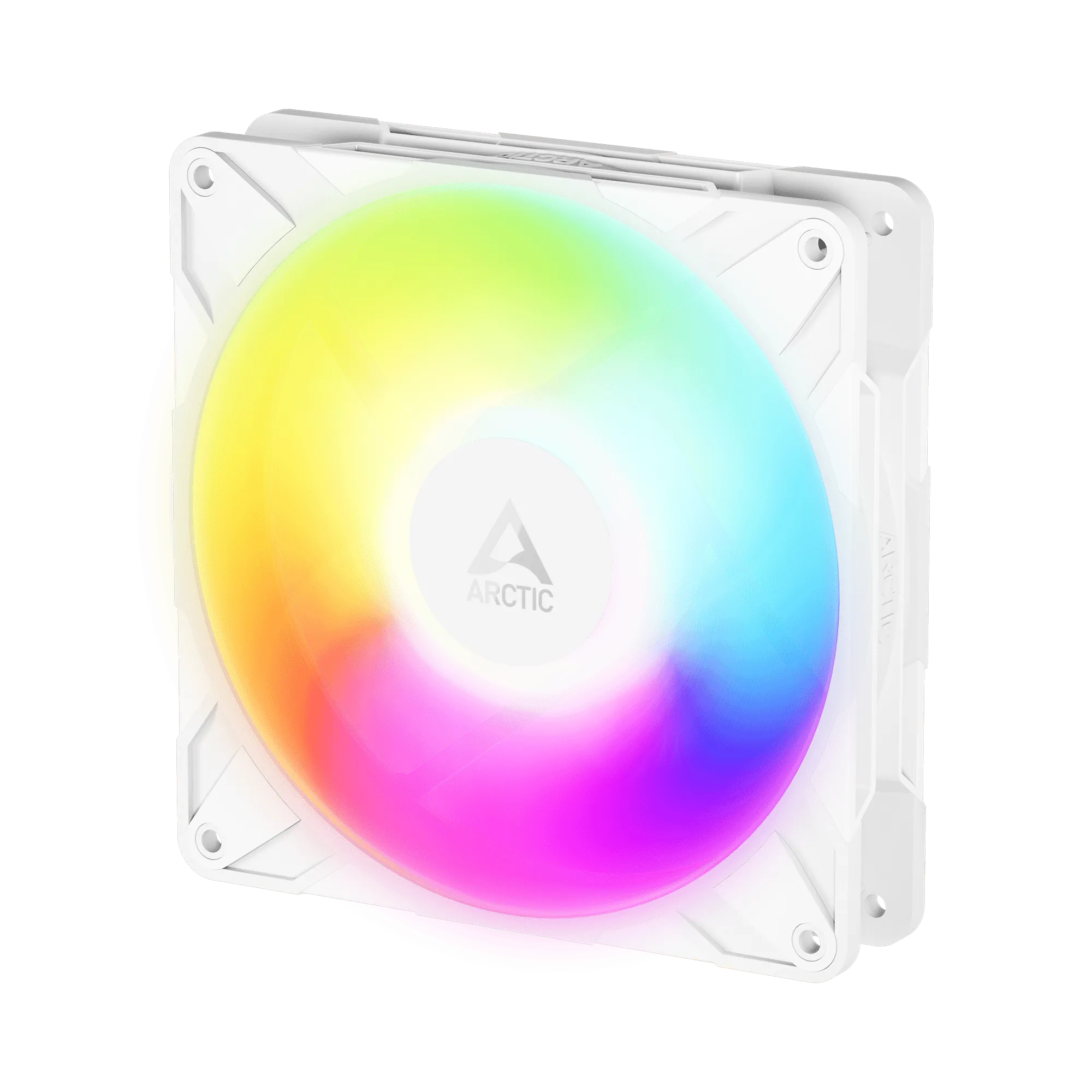 Кулер для корпуса ARCTIC P14 Pro Reverse ARGB (White), ACFAN00324A, 14cm, 400-2500rpm, 4Pin, Fluid