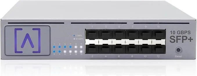 Коммутатор Alta Labs S12, 12xSFP+, BT, Mobile App, IGMP, VLAN Stacking — фото 2
