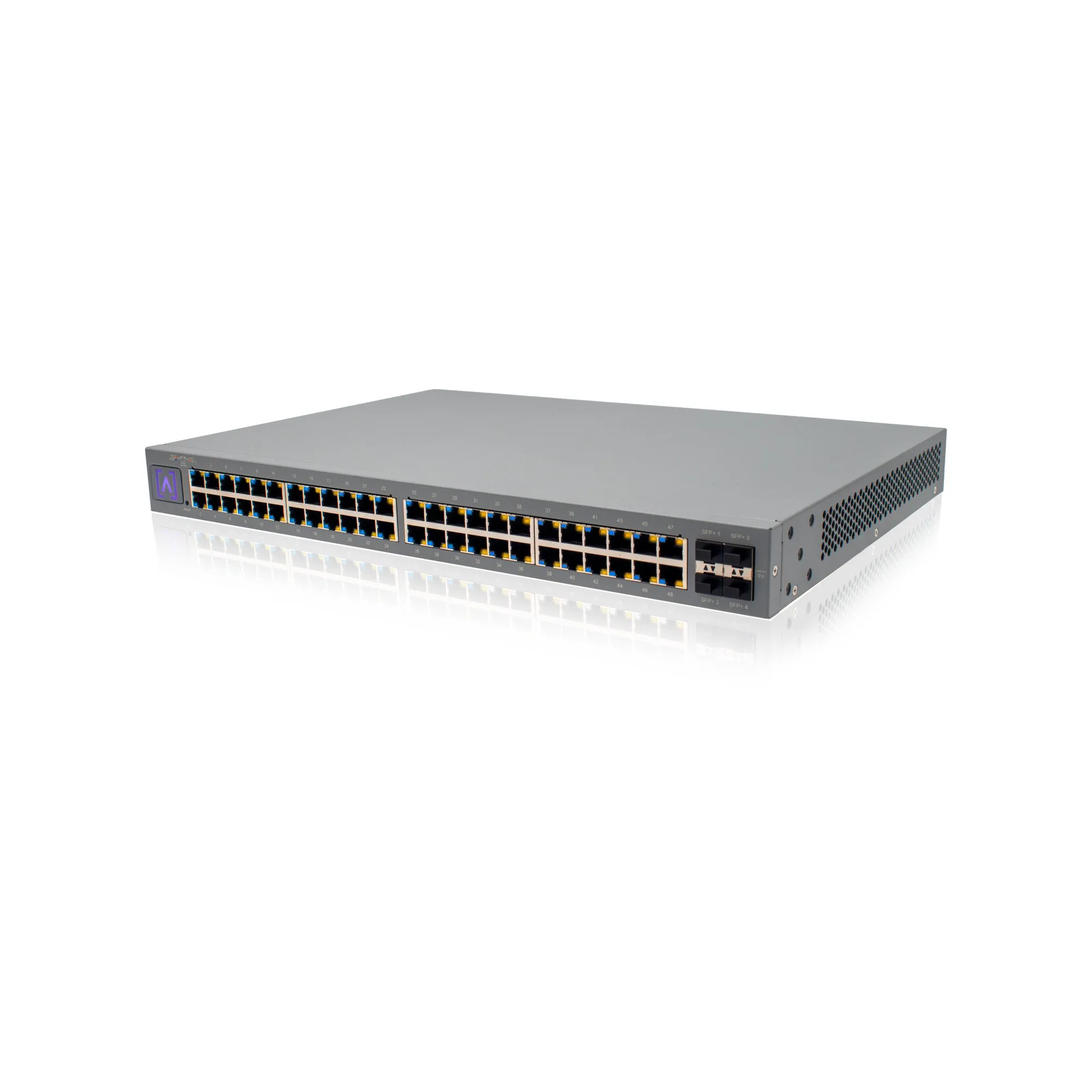 Коммутатор Alta Labs S48-APOE, 48xGb LAN, 4xSFP+, 48xPoE+, BT, Mobile App, IGMP, L2 layer, PoE 740W