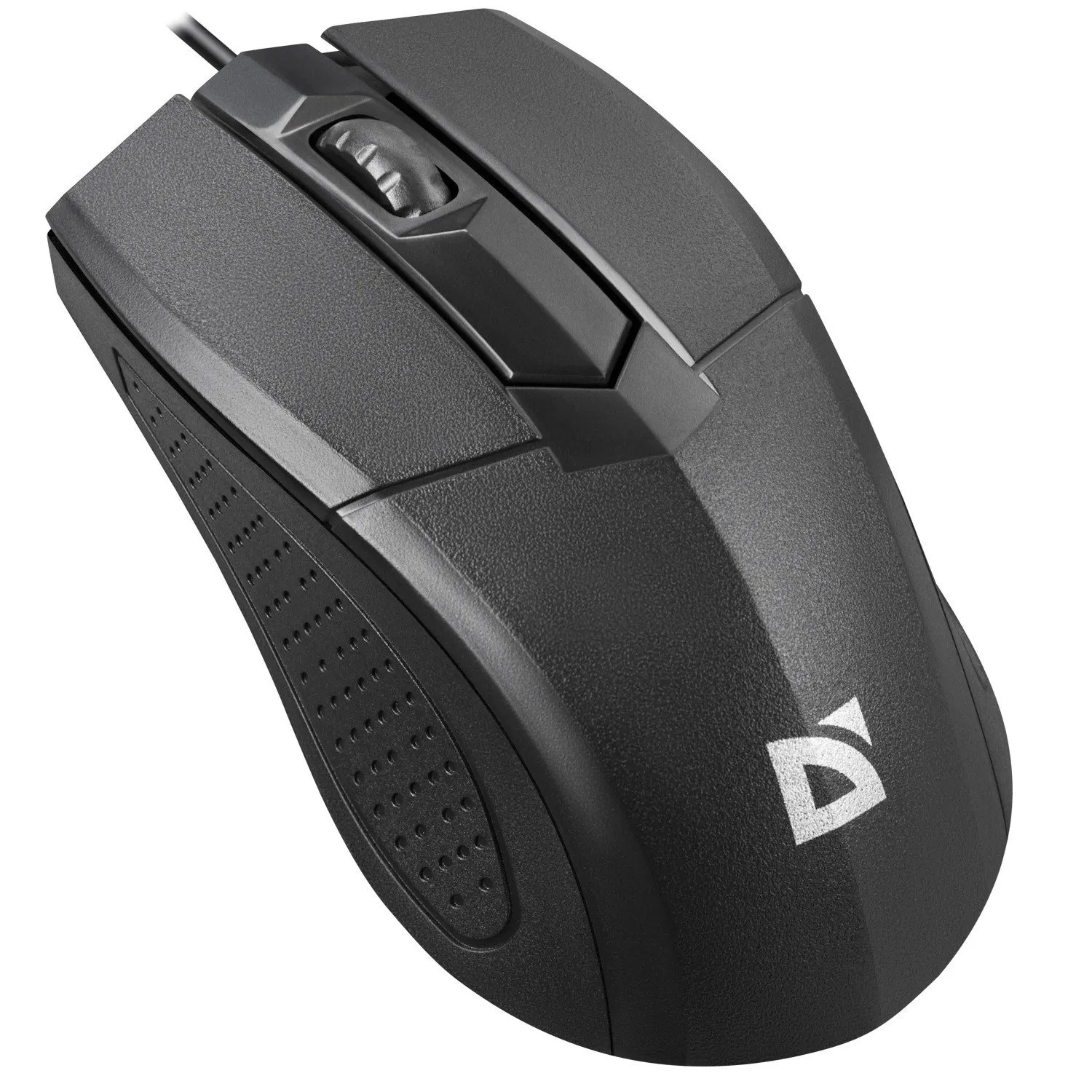Мышь Defender Optimum MB-270 (52270), увелич. размер, 2key+колесо, Optical 1000dpi, USB 1.5m, черный — фото 2