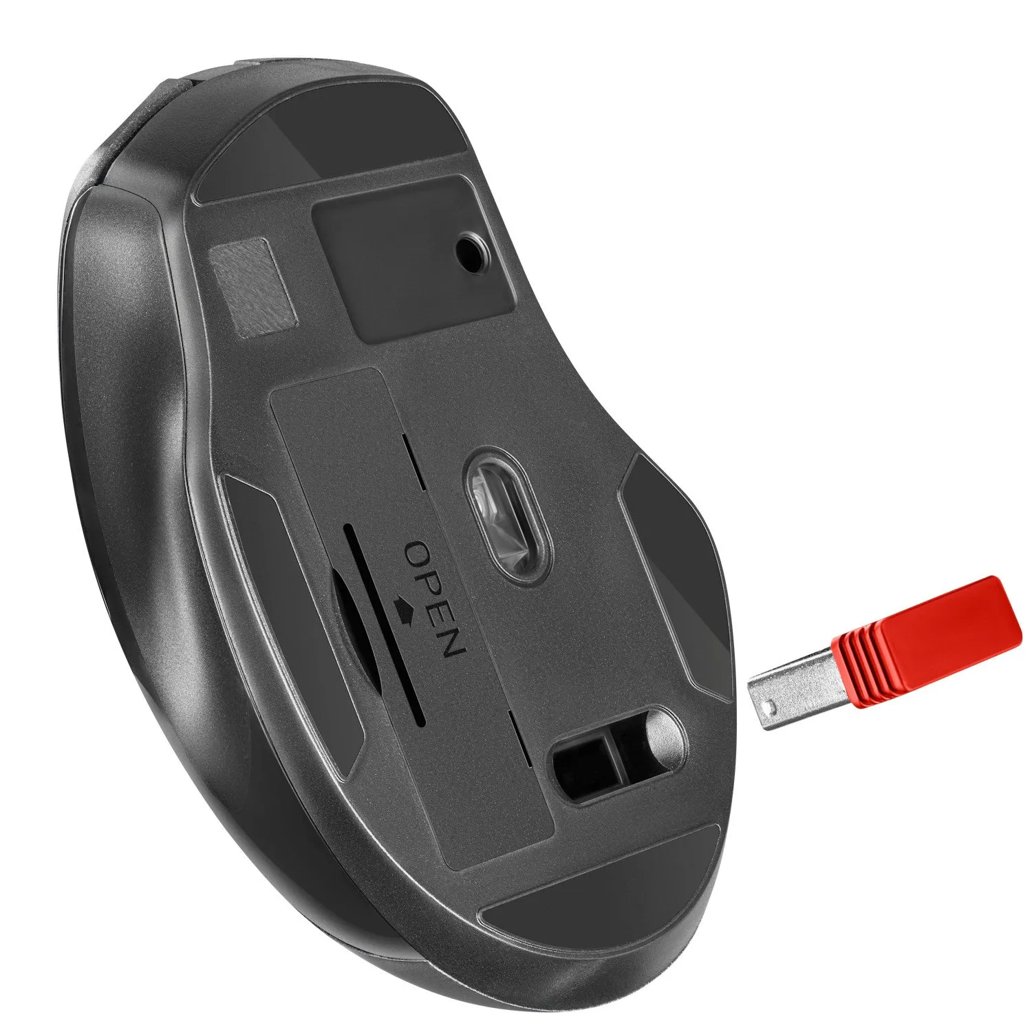 Мышь Defender Prime MB-053 (52053), 5key+колесо, Optical 800-1600dpi, 1AA, Wireless/USB, черный — фото 4