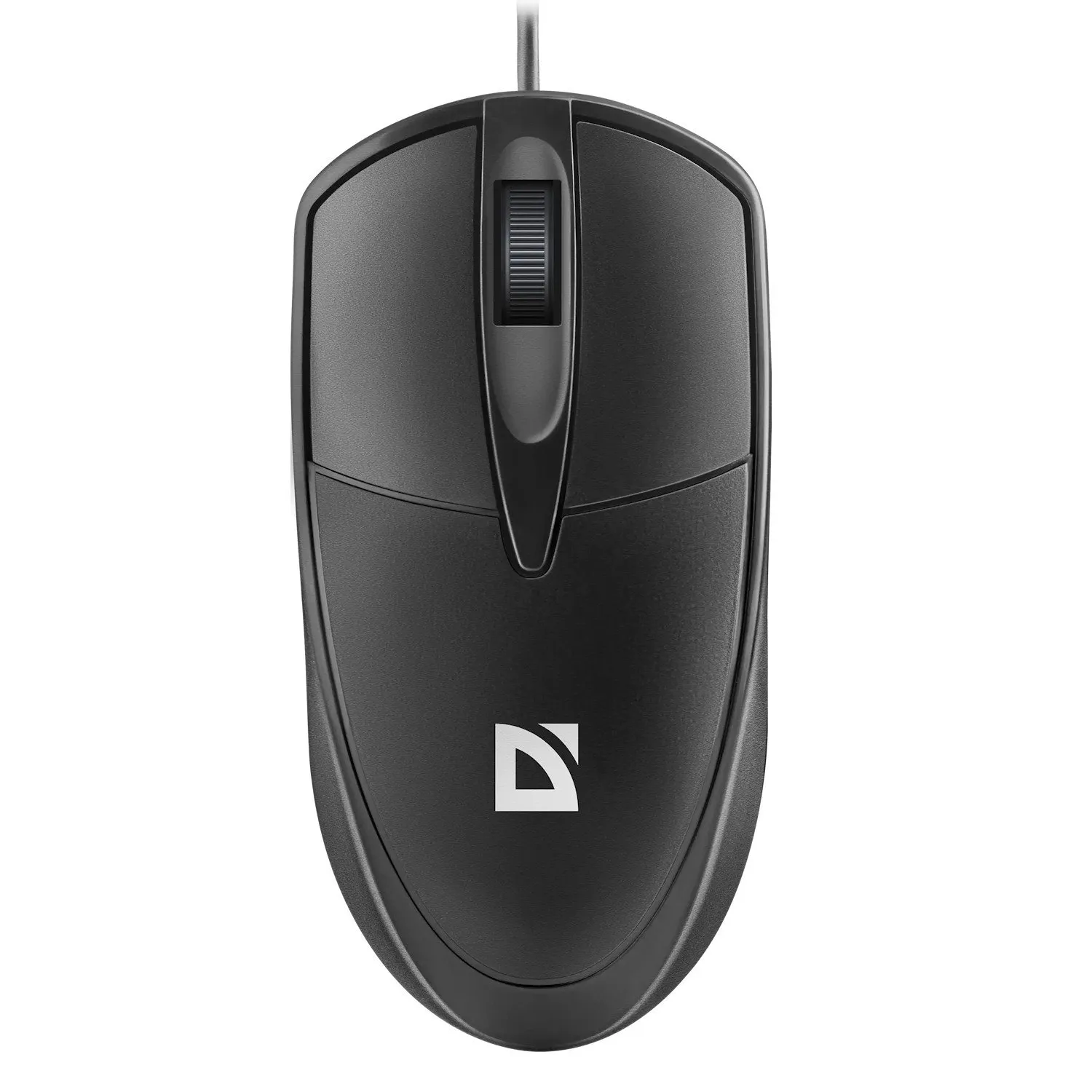 Мышь Defender Trace MB-989 (52935), 2key+колесо, Optical 1000dpi, USB 1.2m, черный
