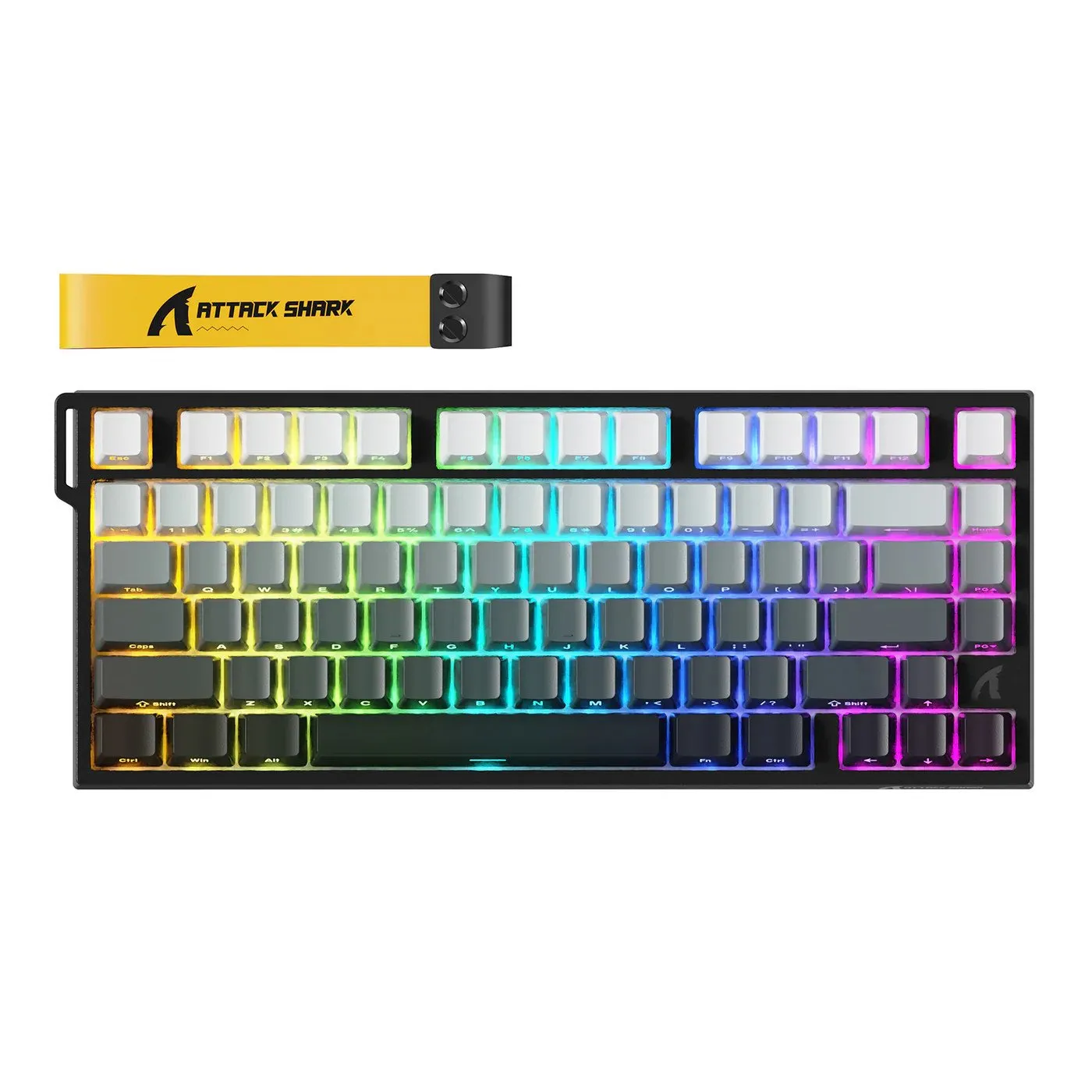 Клавиатура Attack Shark R82 HE Moonlit Night, Magnetic, 75%, EN, Wired USB-C, 8KHz, RGB