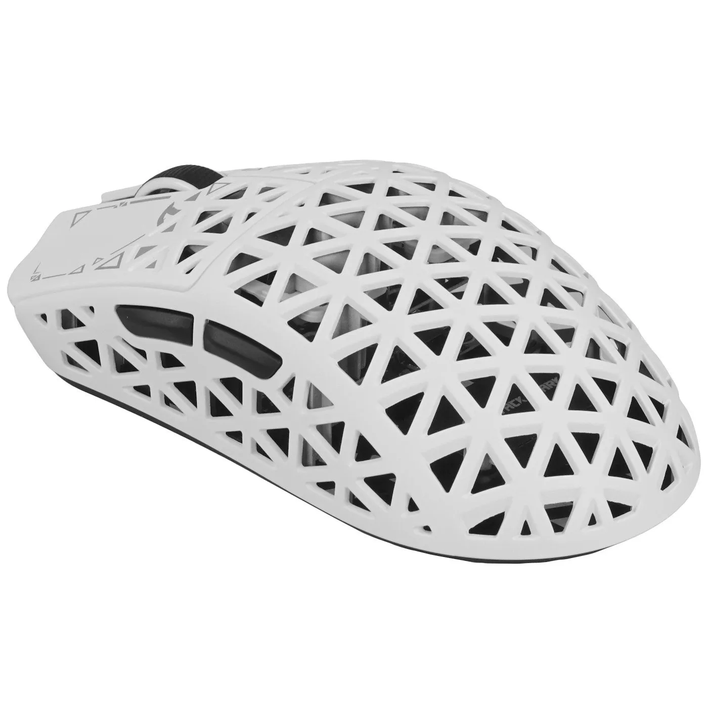 Мышь Attack Shark R5 Ultra White, PAW3950MAX, 42000 DPI, 2.4/BT/Wired, 100 Million Clicks, 39±3g — фото 3