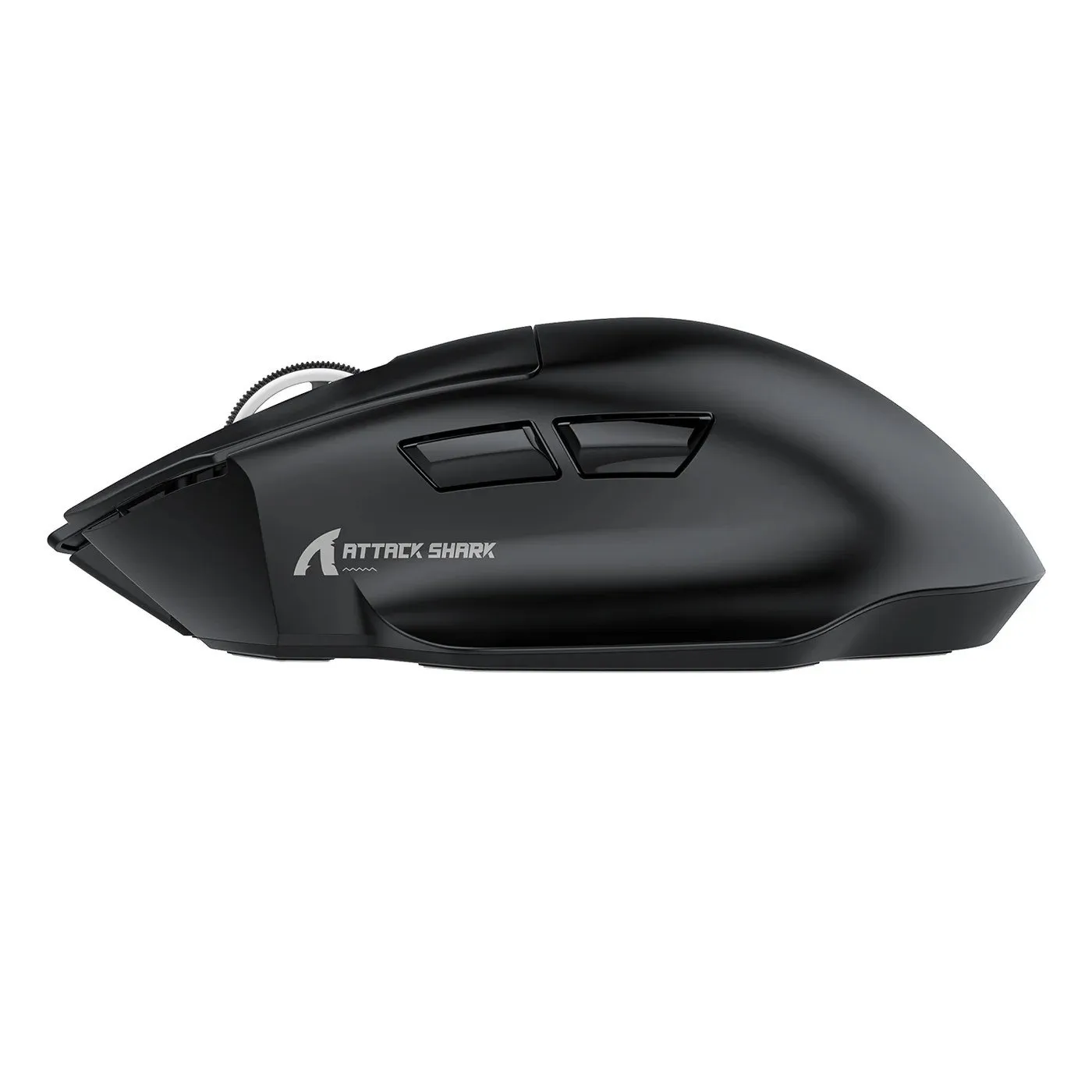 Мышь Attack Shark V6 Black, PAW3311, 25000 DPI, 2.4/BT/Wired, 100 Million Clicks, 500mAh, 65±3g — фото 4
