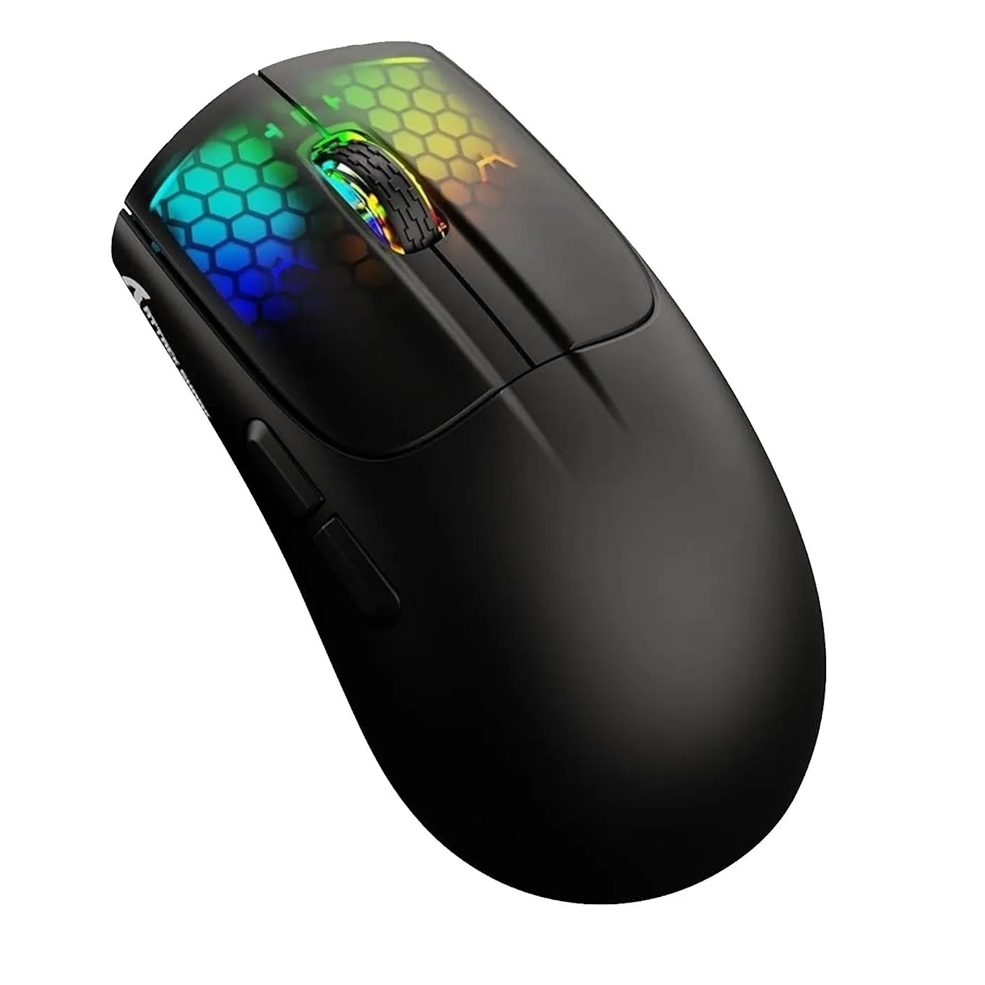 Мышь Attack Shark X5 Black, PAW3212, 4000 DPI, 2.4/BT/USB-C, 4 Million Clicks, 300mAh, 49±3g — фото 3