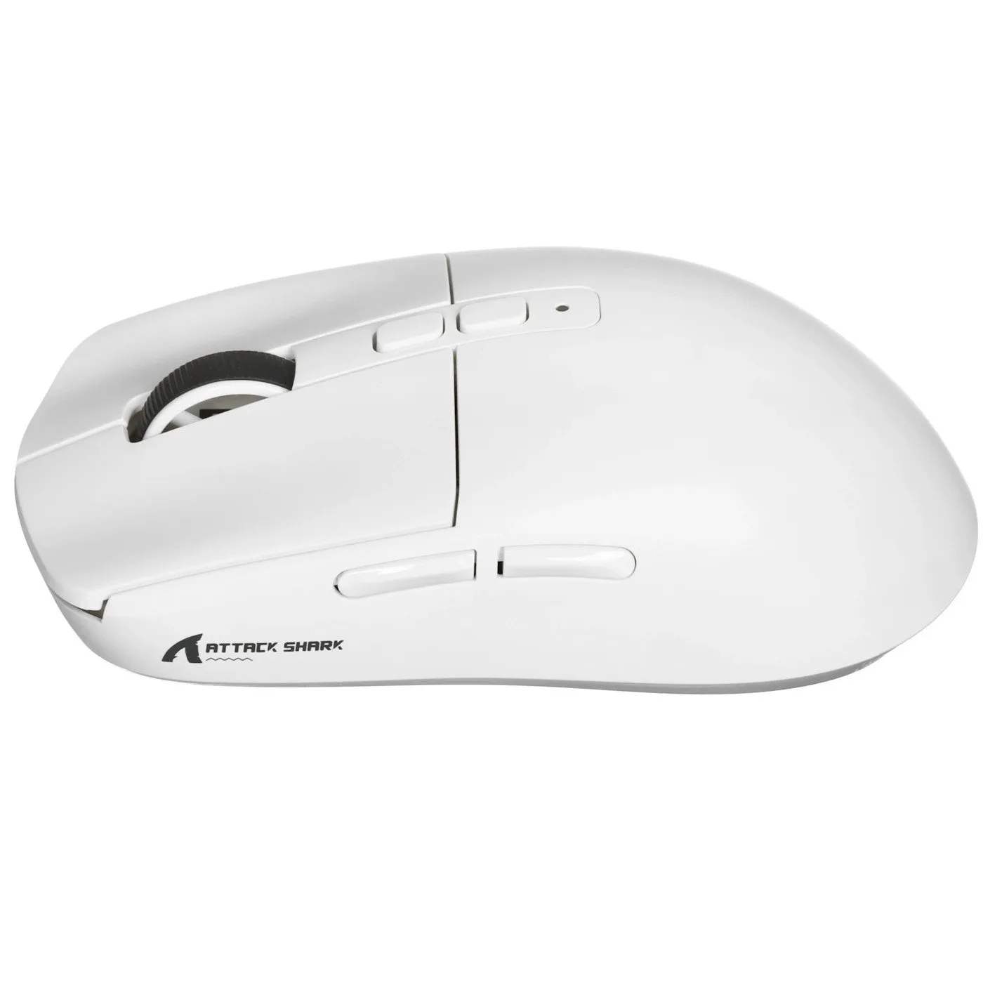 Мышь Attack Shark X6 White, PAW3395, 26000 DPI, 2.4/BT/Wired, 80 Million Clicks, 500mAh, 49±3g — фото 2