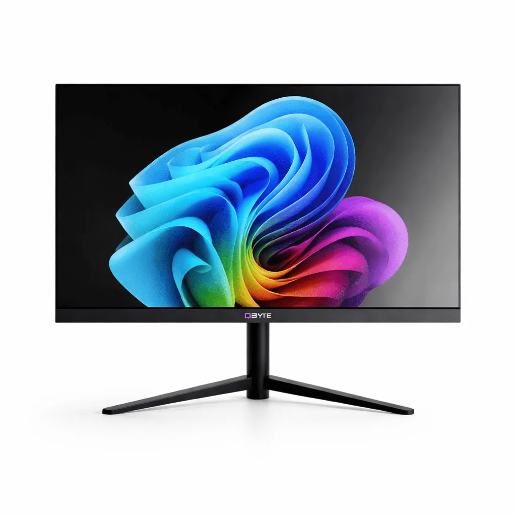Моноблок, QBYTE, AIO27, 27" QHD IPS, i7-1255U, 16Gb DDR4, 1TB M2, Iris Xe, WiFi6E, 2MP Cam, W11Pro