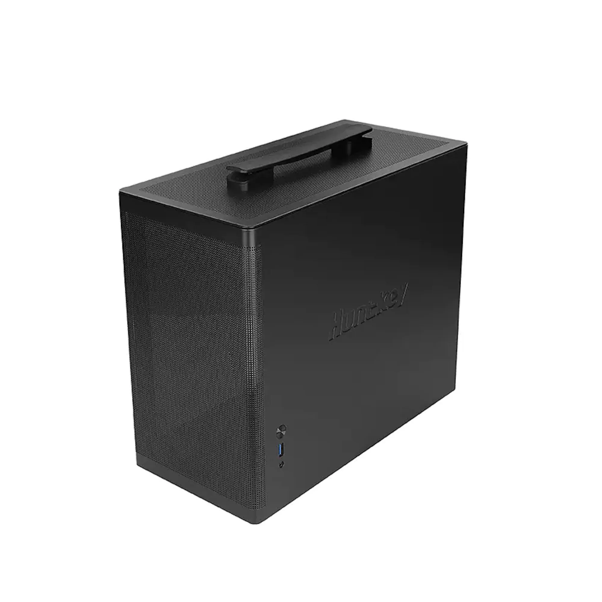 Компьютерный корпус Huntkey A320, 1xUSB3.0, HD-Audio, micro-ATX/Mini-ITX, Black — фото 3