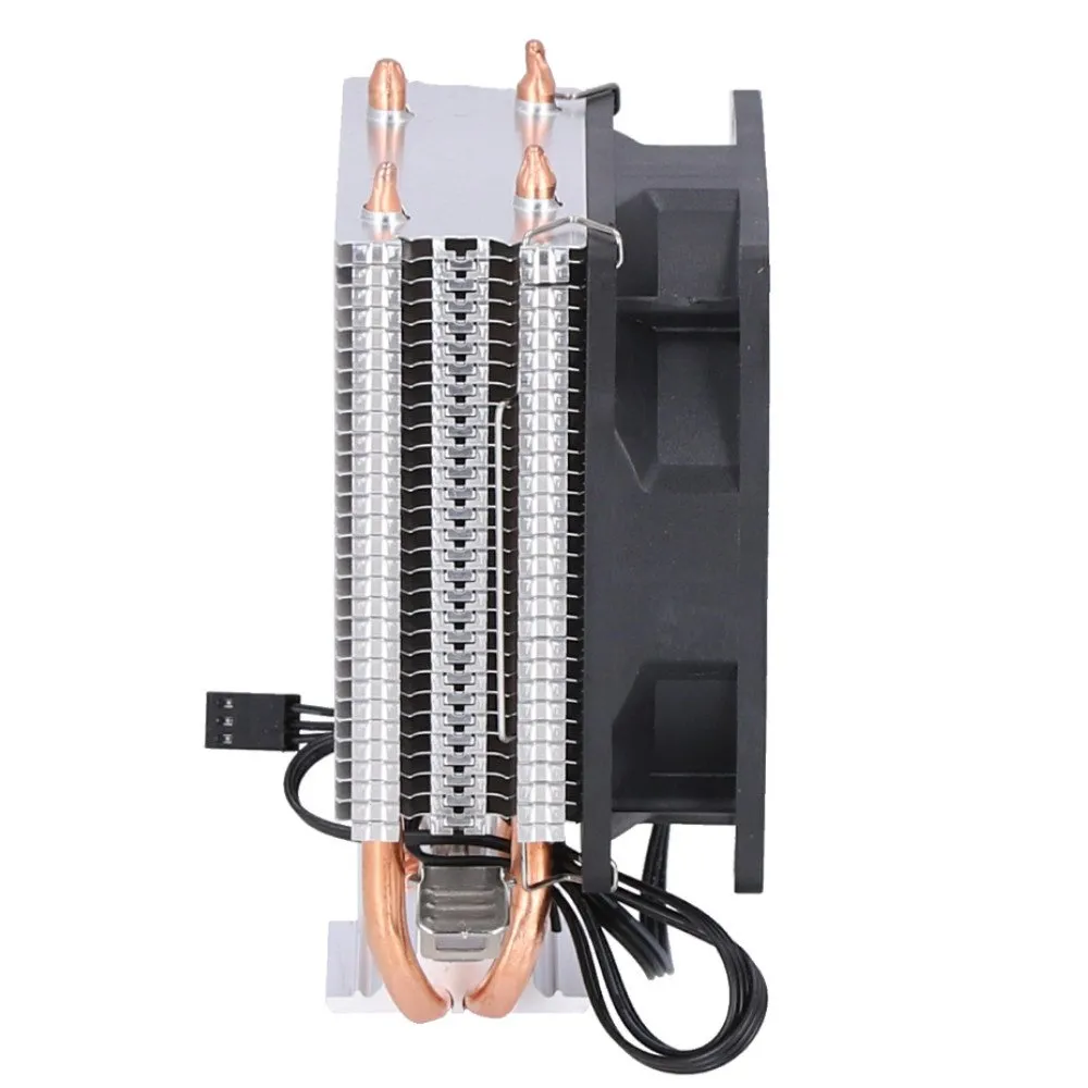 Кулер для процессора Huntkey Frozen 200SE, S1851/1700/1200/115x/AM4/AM5, 90W, 1800±10%RPM, 3pin — фото 3