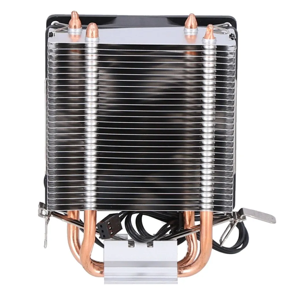 Кулер для процессора Huntkey Frozen 200SE, S1851/1700/1200/115x/AM4/AM5, 90W, 1800±10%RPM, 3pin — фото 5