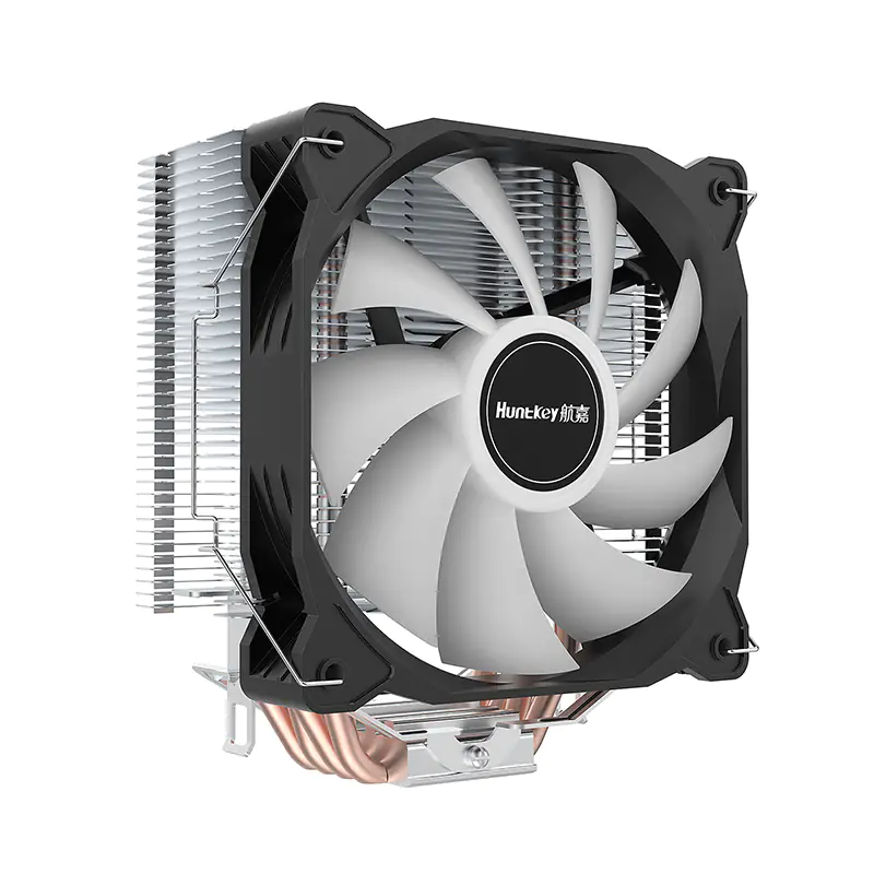 Кулер для процессора Huntkey Frozen 400SE RGB, S1851/1700/1200/115x/AM4/AM5, 140W, 1500±10%RPM, 3pin — фото 3