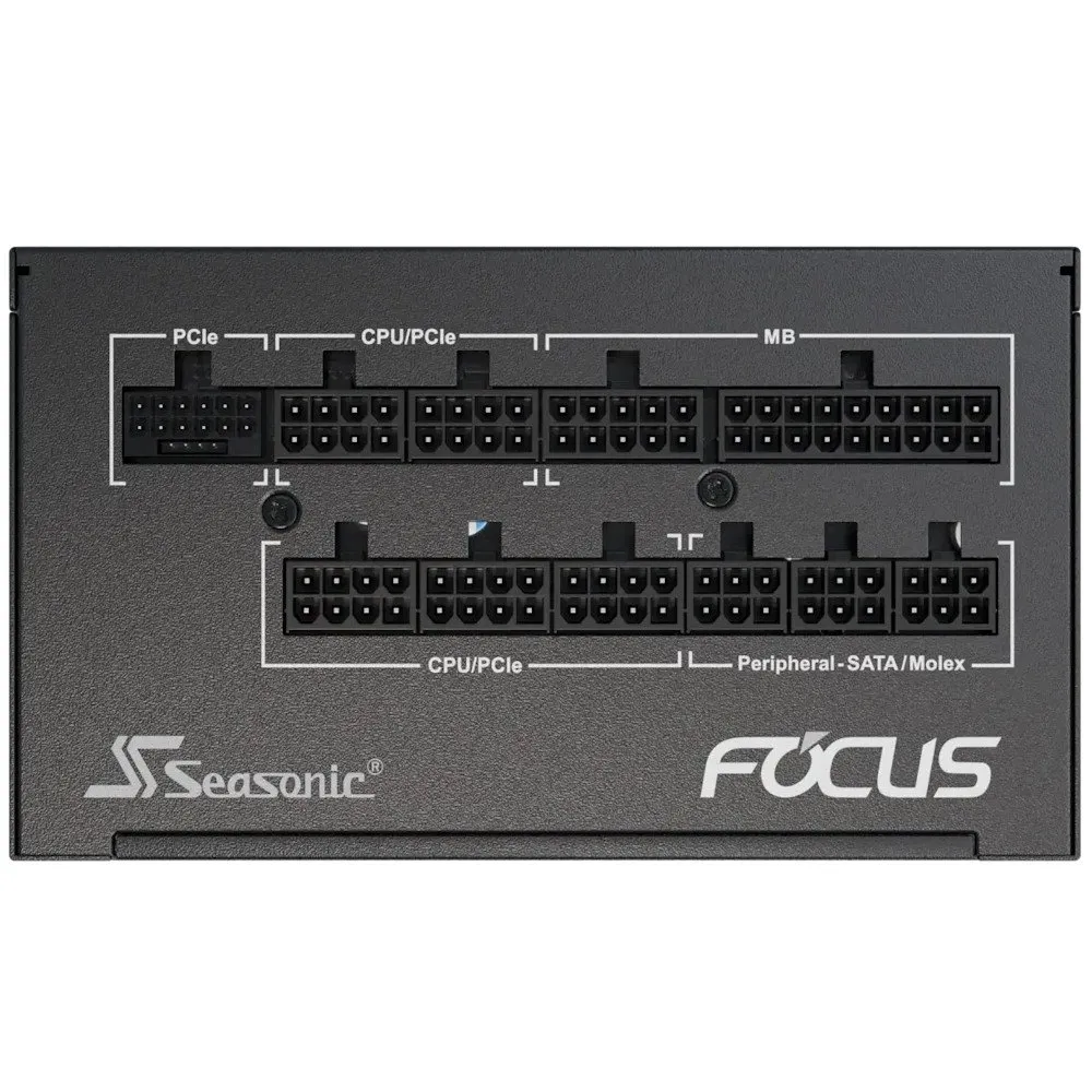 Блок питания ATX Seasonic Focus GX-1000, 1000W, Modular, 80 Plus Gold, ATX 3.0 — фото 2