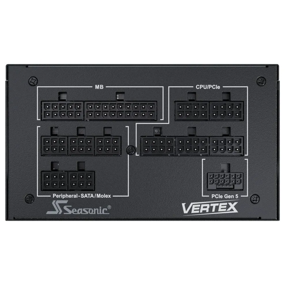 Блок питания ATX Seasonic Vertex GX-1200, 1200W, Modular, 80 Plus Gold, ATX 3.0 — фото 2