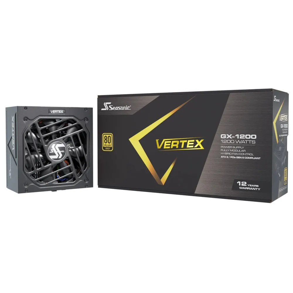 Блок питания ATX Seasonic Vertex GX-1200, 1200W, Modular, 80 Plus Gold, ATX 3.0 — фото 5