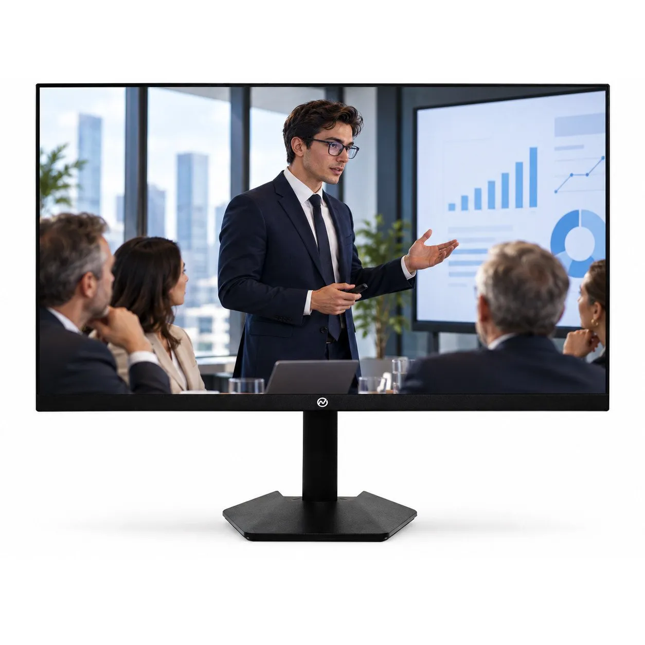 Монитор 27" ONVYX ONMR27FHD120B169PR, FullHD, IPS, Grade A+, 120Hz, 350 cd/m2, HDMI/DP/Type-C, Black
