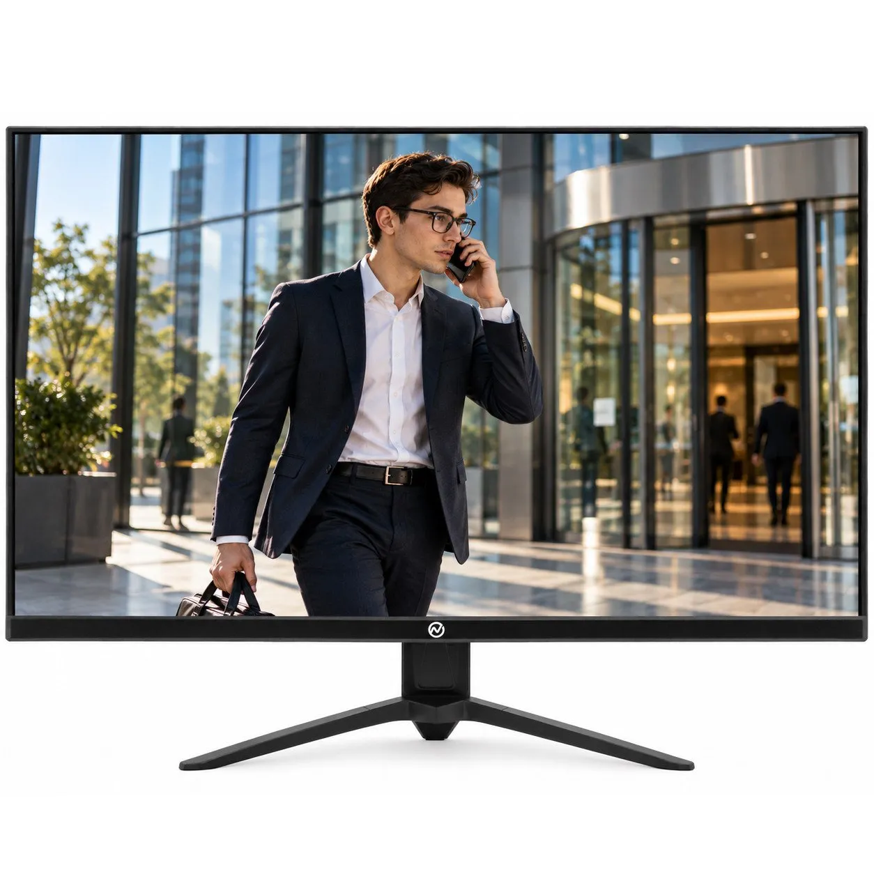 Монитор 23.8" ONVYX ONMR24FHD120B169F, FullHD, IPS, Grade A+, 120Hz, 350 cd/m2, HDMI/VGA, Black