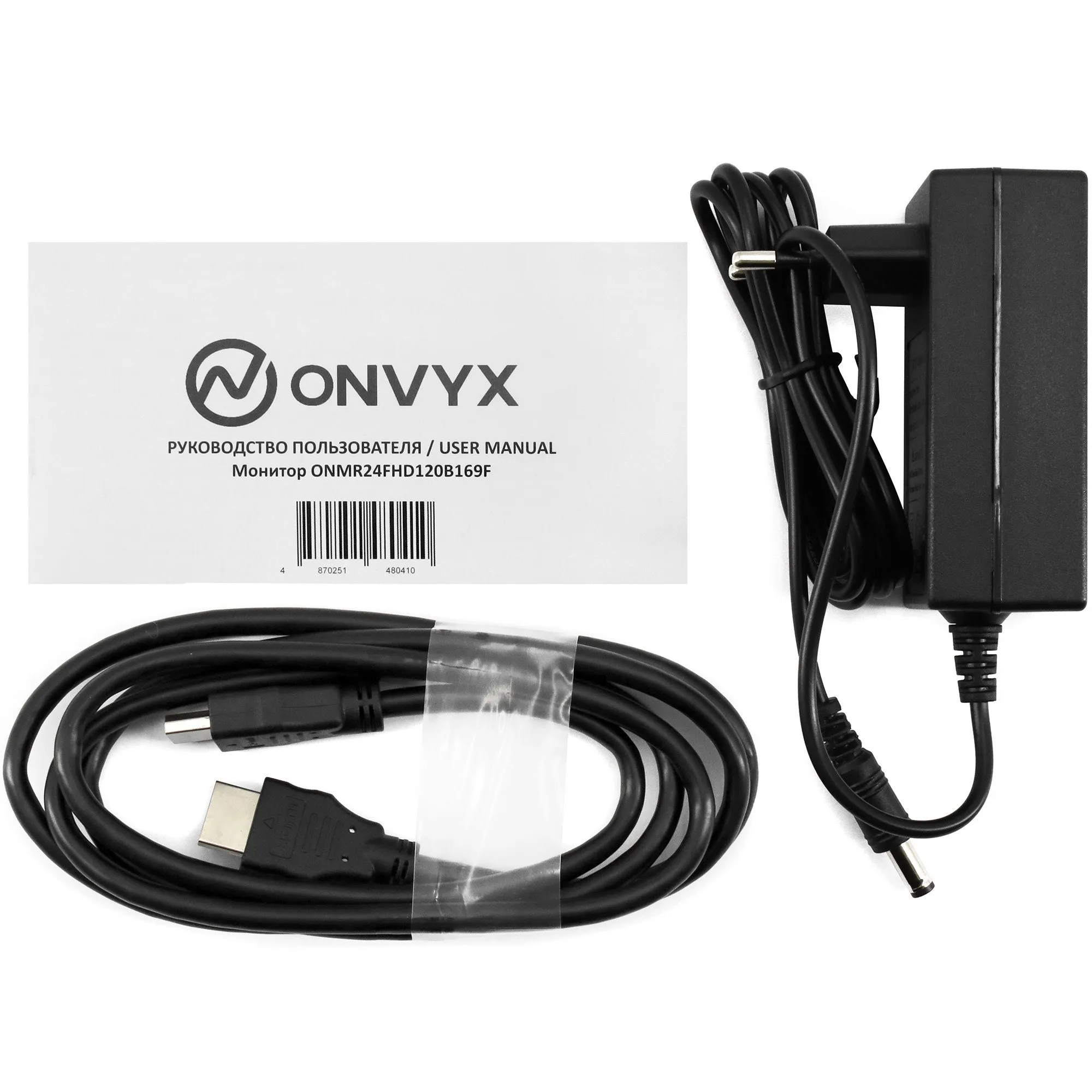Монитор 23.8" ONVYX ONMR24FHD120B169F, FullHD, IPS, Grade A+, 120Hz, 350 cd/m2, HDMI/VGA, Black — фото 7