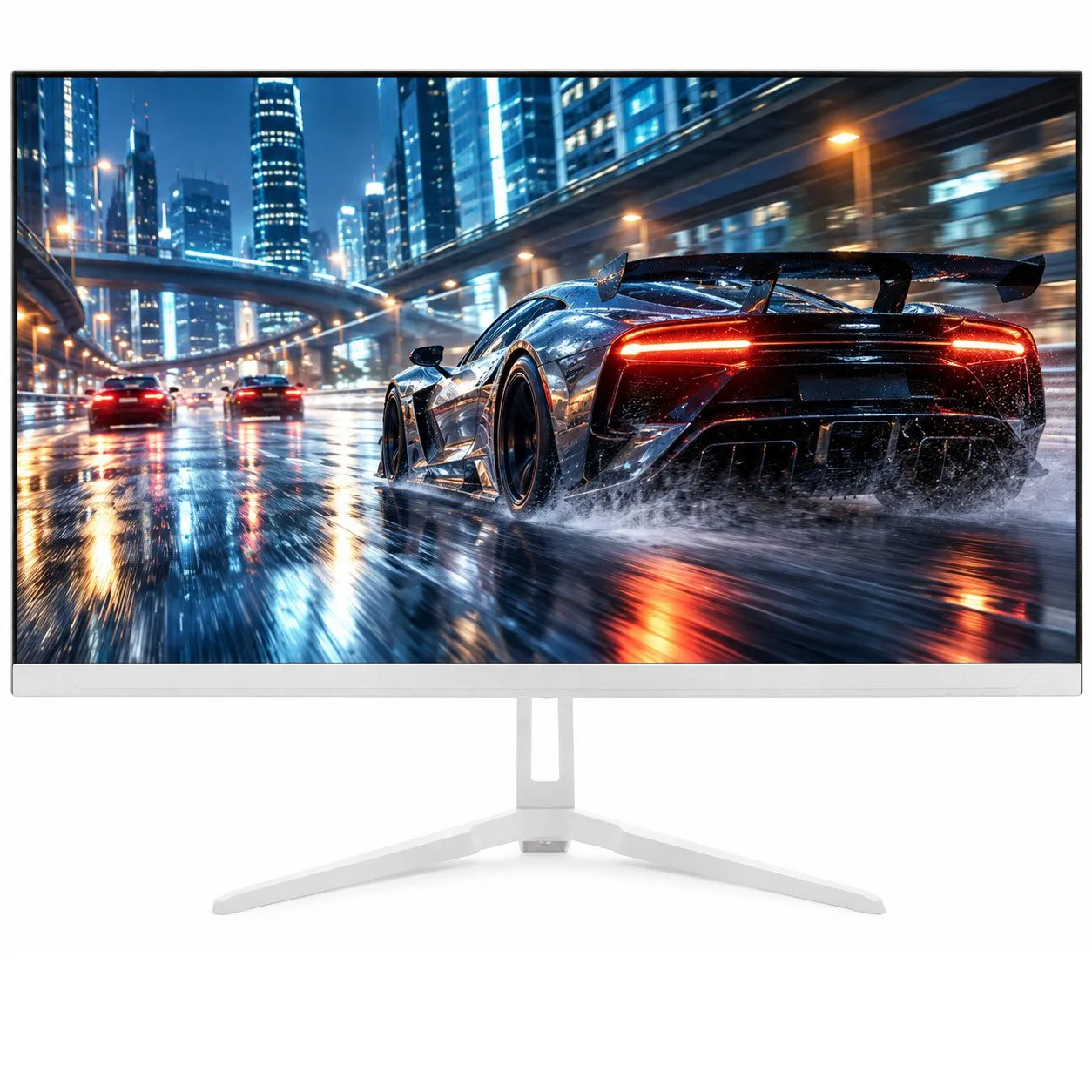 Монитор 23.8" ONVYX ONMR24FHD240W169F, FullHD, IPS, Grade A+, 240Hz, 1ms, 350 cd/m2, HDMI/DP, White