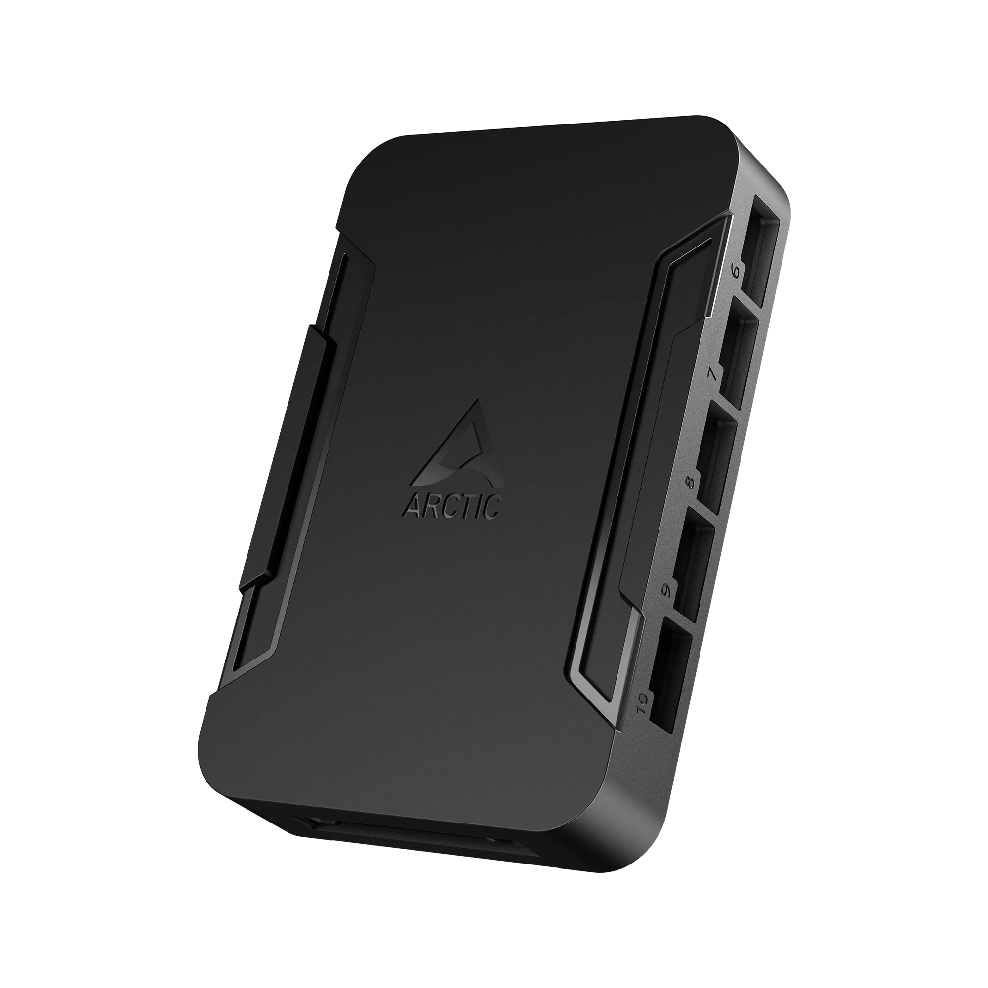 Контроллер ARCTIC Fan Controller, ACFAN00351A, 10x4-Pin PWM, SATA+USB 2.0, до 2А/порт, Black