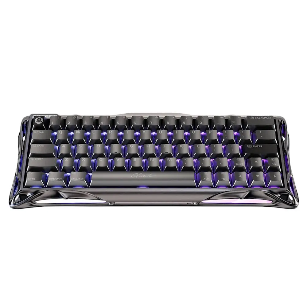 Клавиатура GravaStar Mercury V60 Pro, GunMetal, Magnetic Switch, 64 keys EN, USB cable — фото 2