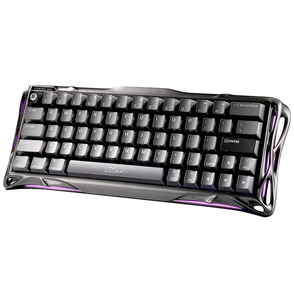 Клавиатура GravaStar Mercury V60 Pro, GunMetal, Magnetic Switch, 64 keys EN, USB cable — фото 3