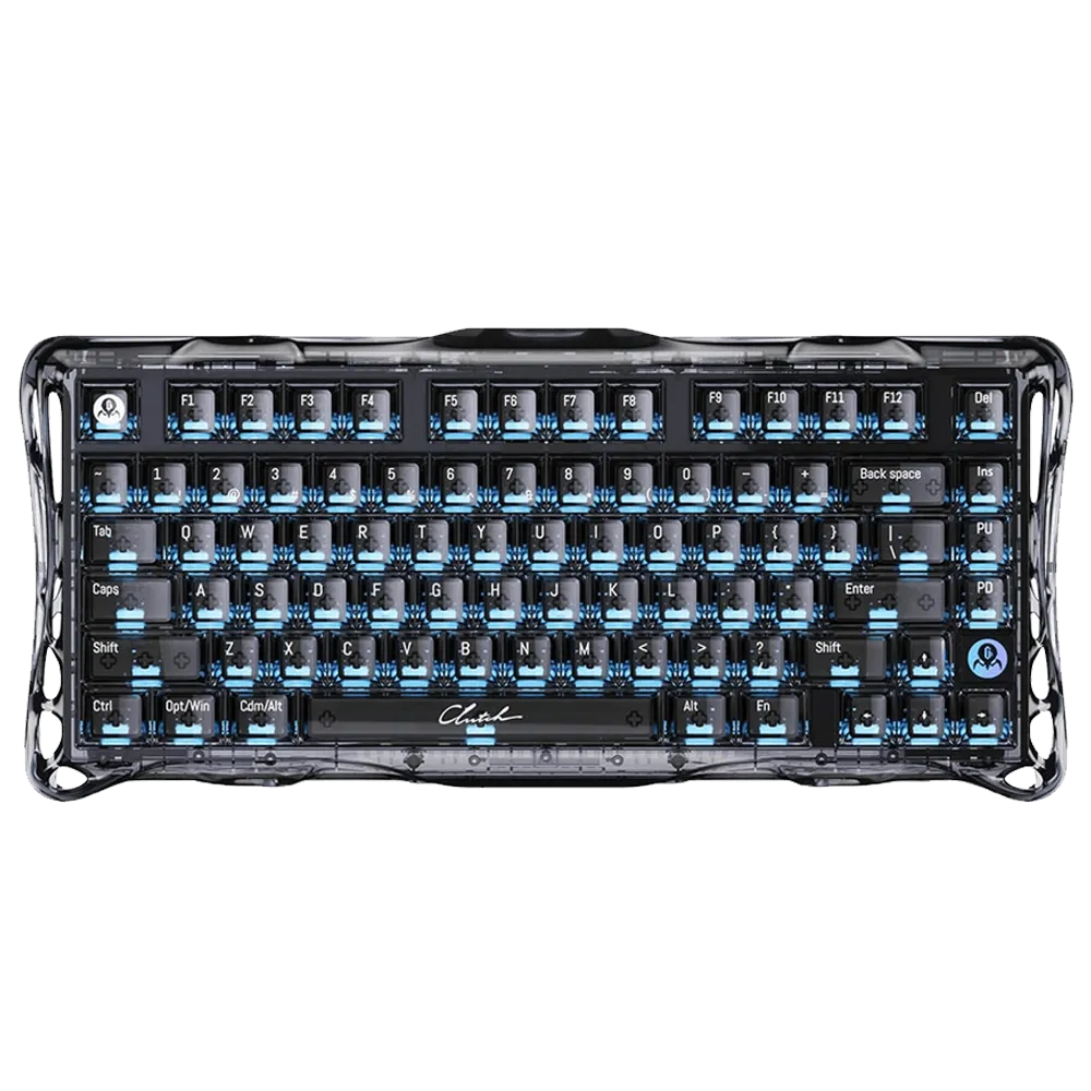 Клавиатура GravaStar Mercury V75 Lite, Onyx Crystal, Magnetic Switch, 80 keys EN, USB cable