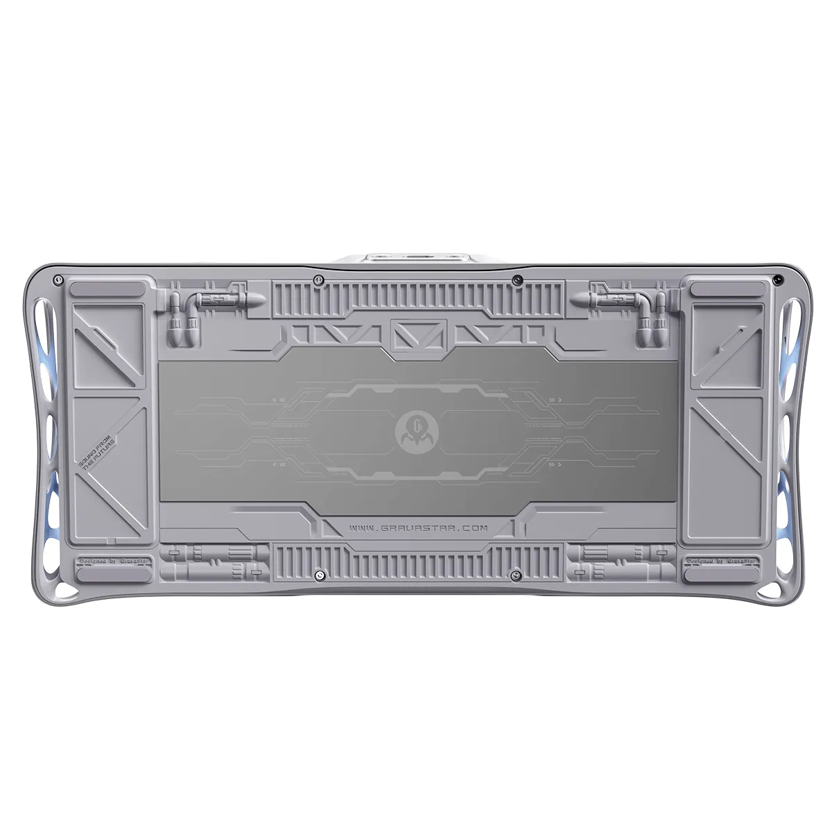 Клавиатура GravaStar Mercury V75, Silver Frost, Magnetic Switch, 79 keys EN, USB cable — фото 6
