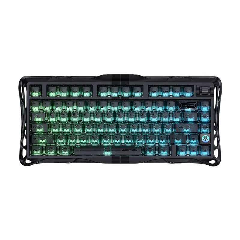 Клавиатура GravaStar Mercury V75, Stealth Black, Magnetic Switch, 79 keys EN, USB cable