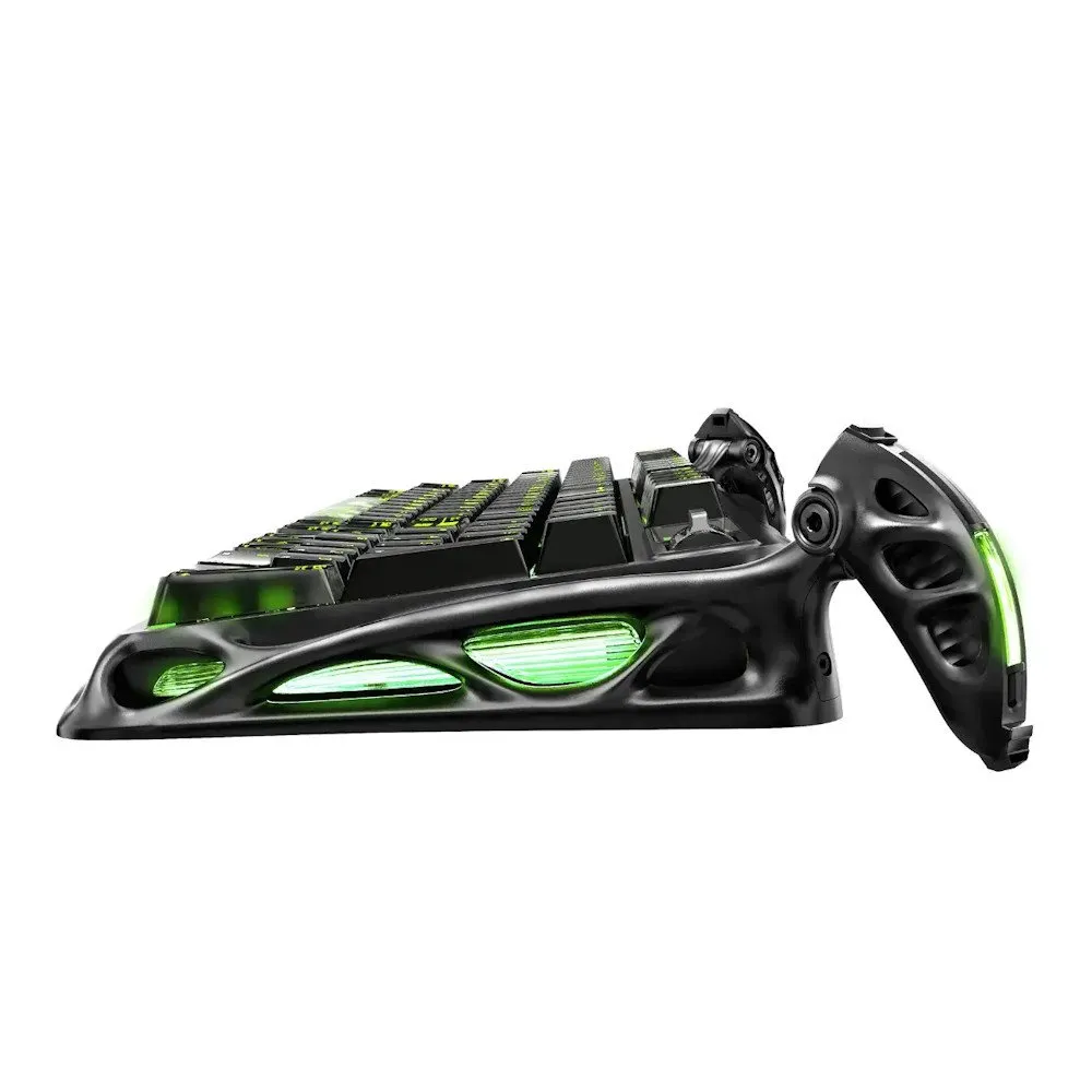 Клавиатура GravaStar Mercury K98 Pro, Phantom Black, Mechanical, 98 keys EN/RU, USB/BT/2.4GHz — фото 4