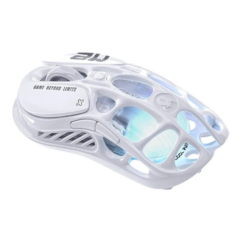 Мышь GravaStar Mercury M2 Opaline White, PAW3395, 26000 DPI, 2.4/BT/Wired, 79±3g — фото 6