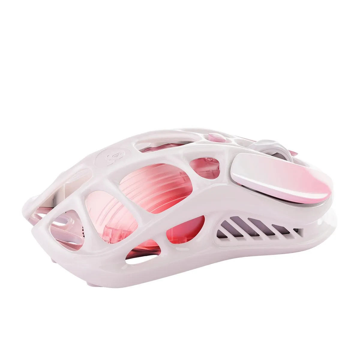 Мышь GravaStar Mercury M1 Pro Sakura Pink, PAW3395, 26000 DPI, 2.4/BT/Wired, 88±3g — фото 2