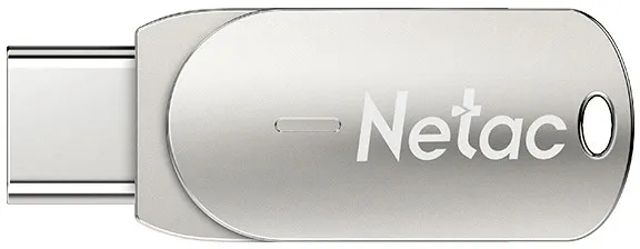 USB Флеш 32GB 3.2 Netac U785C OTG NT03U785C-032G-32PN серебристый