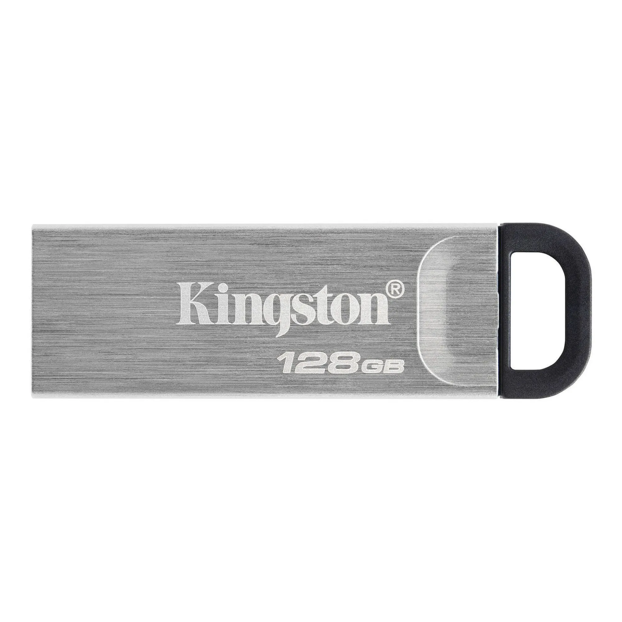 Флэш-накопитель Kingston 128Gb USB3.2 Gen1 Data Traveler Kyson (Metal Case) — фото 4