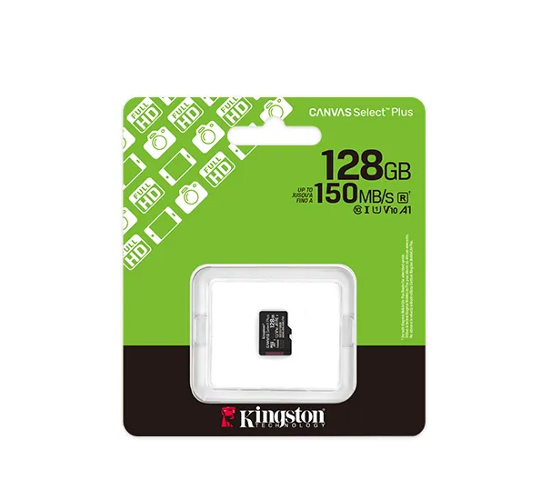 Карта памяти MicroSD 128GB Class 10 UHS-I Kingston SDCS3/128GBSP — фото 3