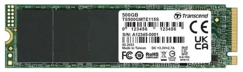 Жесткий диск SSD 500GB Transcend TS500GMTE115S — фото 2