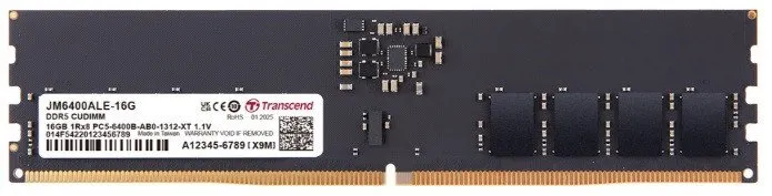Память оперативная DDR5 Desktop Transcend JM6400ALE-16G